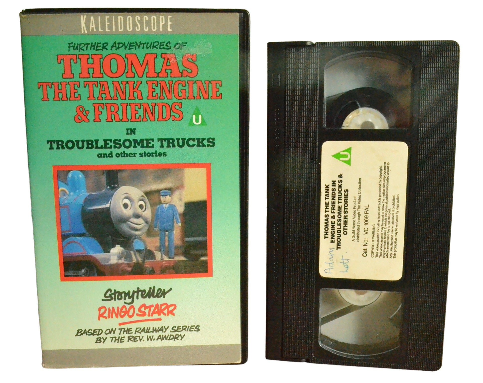 Thomas The Tank Engine & Friends in Troublesome Trucks and Other Stories - Guild Home Video - VC1069 - Children - Pal - VHS-