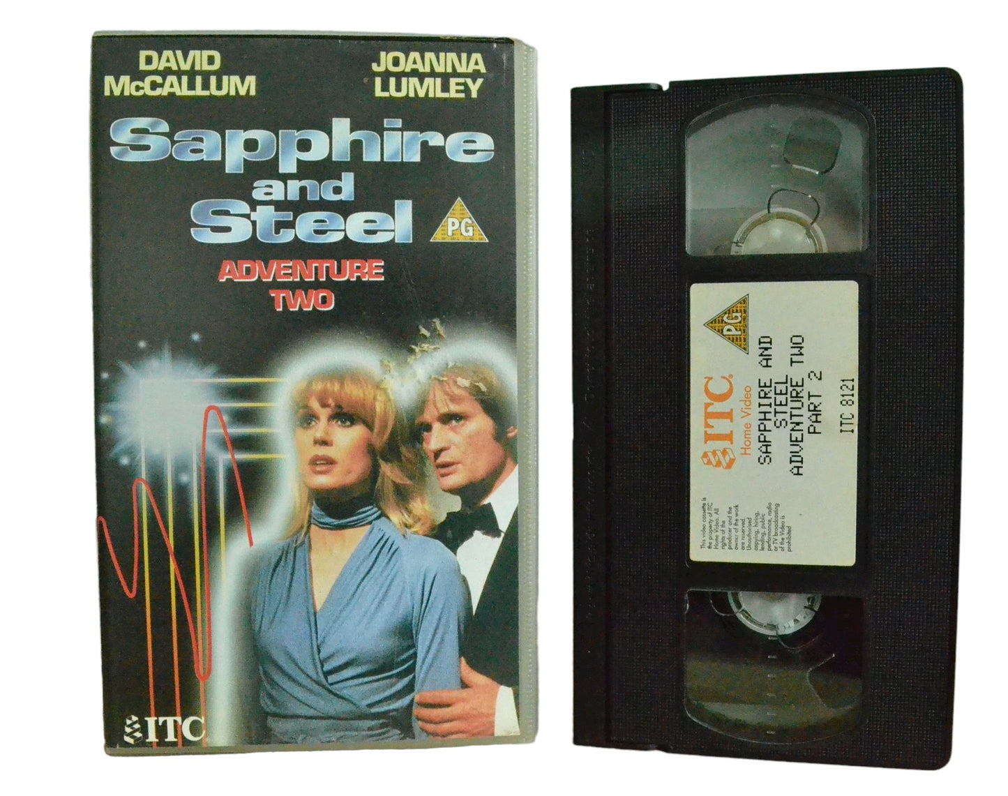 Sapphire And Steel Adventure Two - David McCallum - ITC - Vintage - Pal VHS-