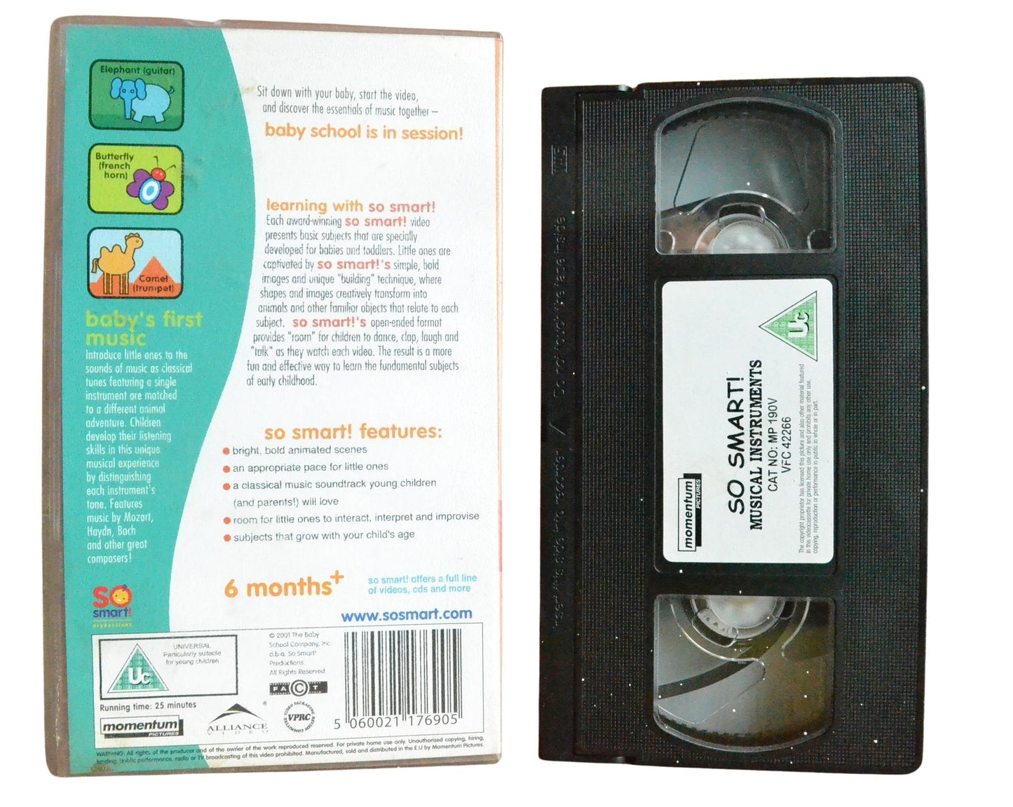 So Smart: Musical Instruments - Children’s - Pal VHS-