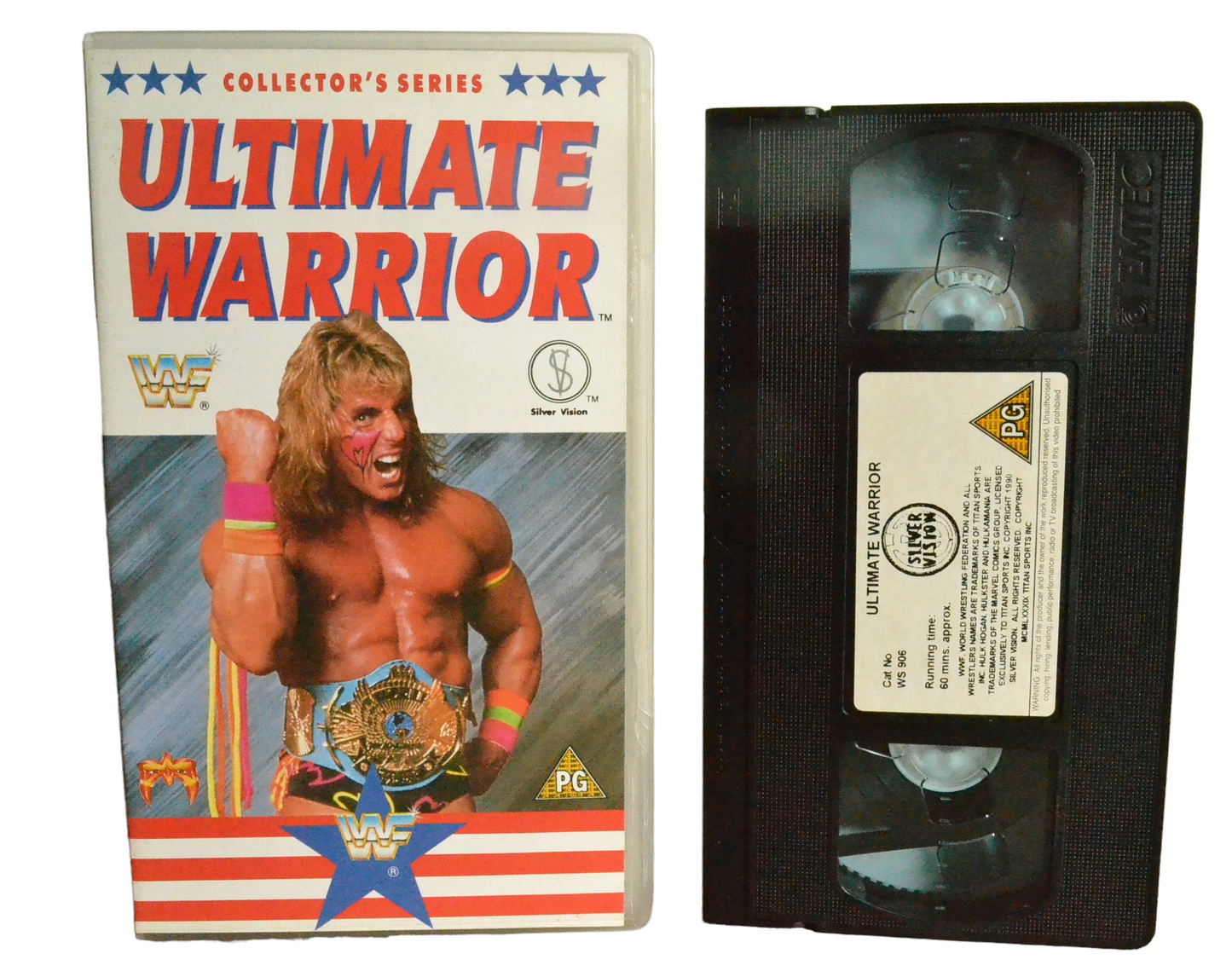 Ultimate Warrior - Yul Brynner - The Video Collection - WS 906 - Wrestling - Pal - VHS-