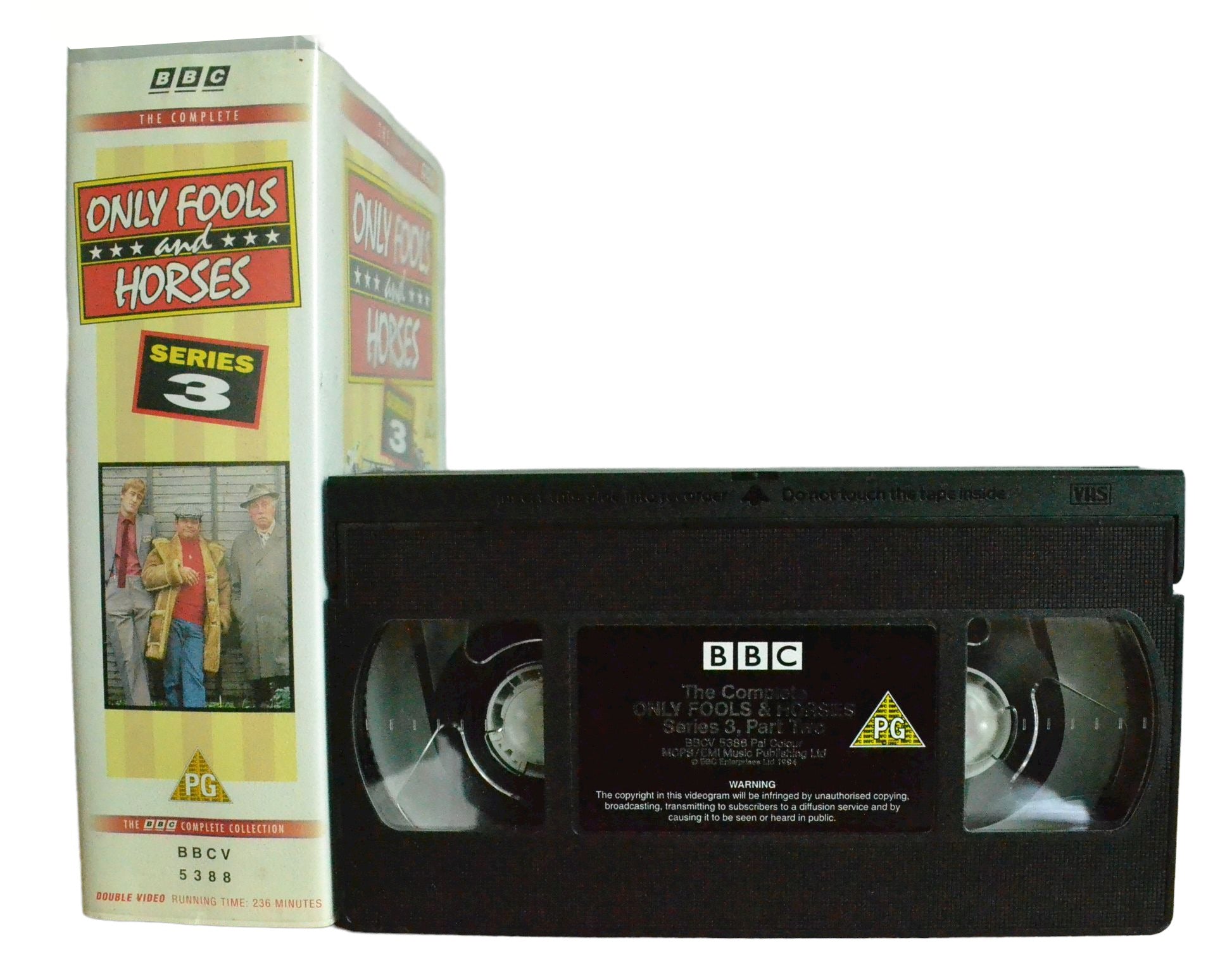 Only Fools and Horses - Series 3 - David Jason - BBC - Comedy - Pal VHS-