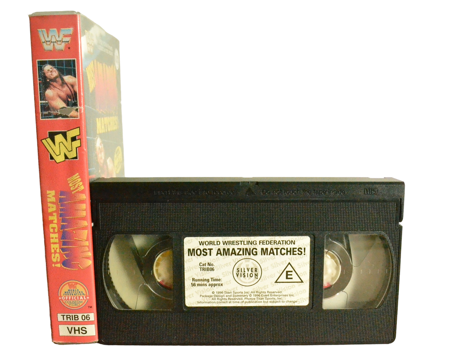 Most Amazing Matches - Sam Anoai - World Wrestling Federation - TRIB 06 - Wrestling - Pal - VHS-