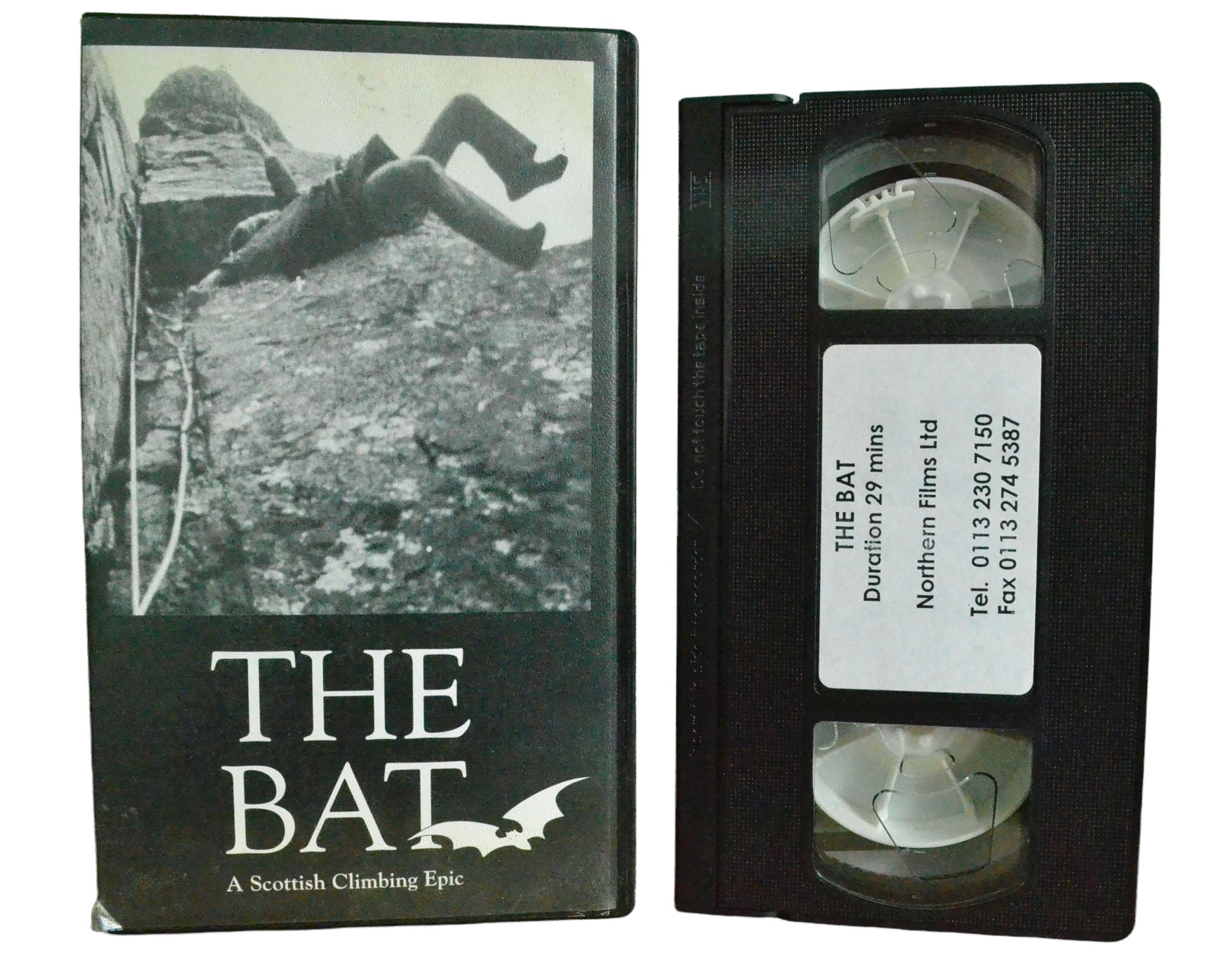 The Bat - A Scottish Climbing Epic - Northern Films Ltd - Vintage - Pal VHS-