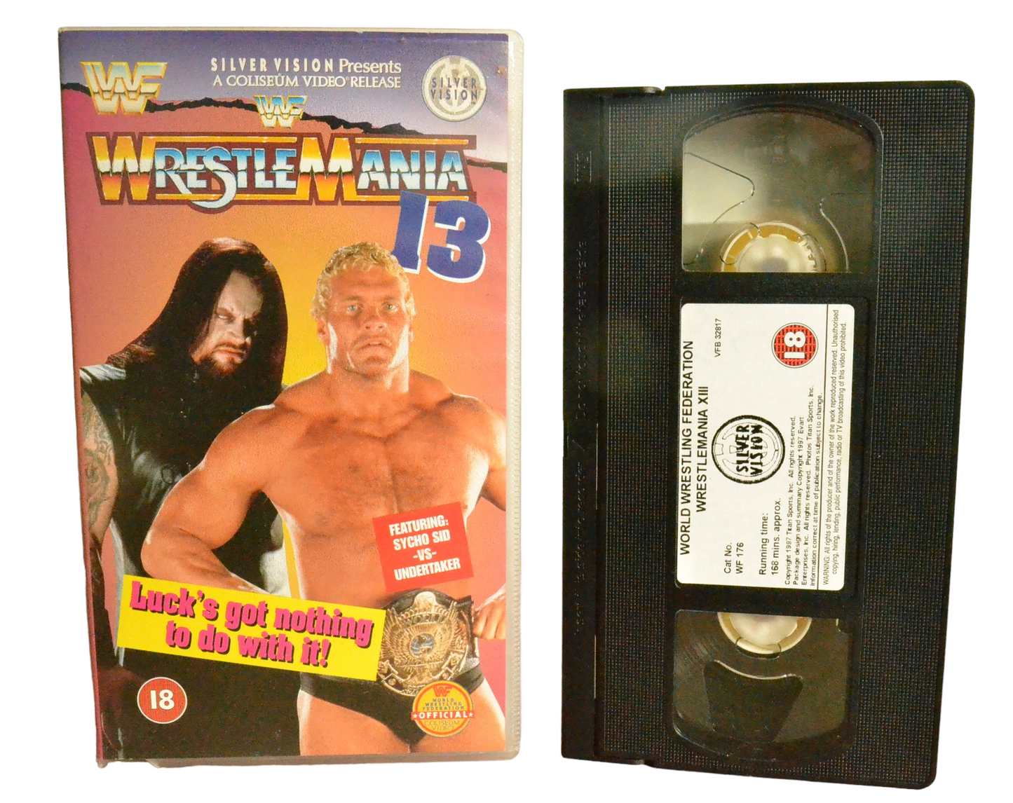 WrestleMania 13 - Sid Eudy - World Wrestling Federation - WF 176 - Wrestling - Pal - VHS-