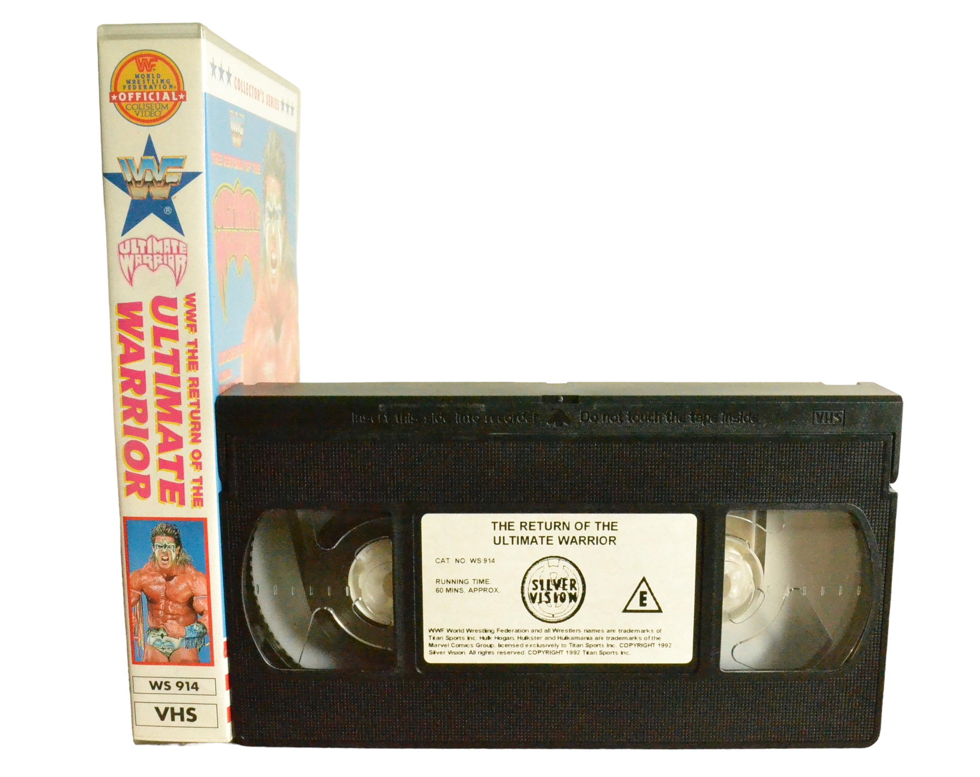 The Return of the Ultimate Warrior - Mark Calaway - World Wrestling Federation - WS 914 - Wrestling - Pal - VHS-