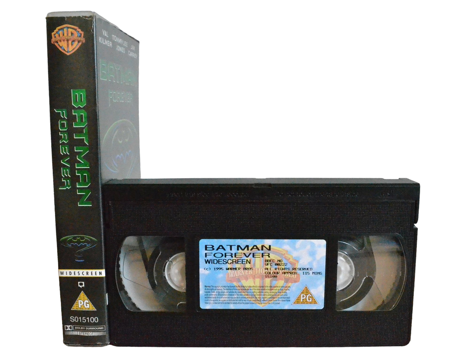 Batman Forever - Val Kilmer - Warner Home Video - SO15100 - Comedy - Pal - VHS-