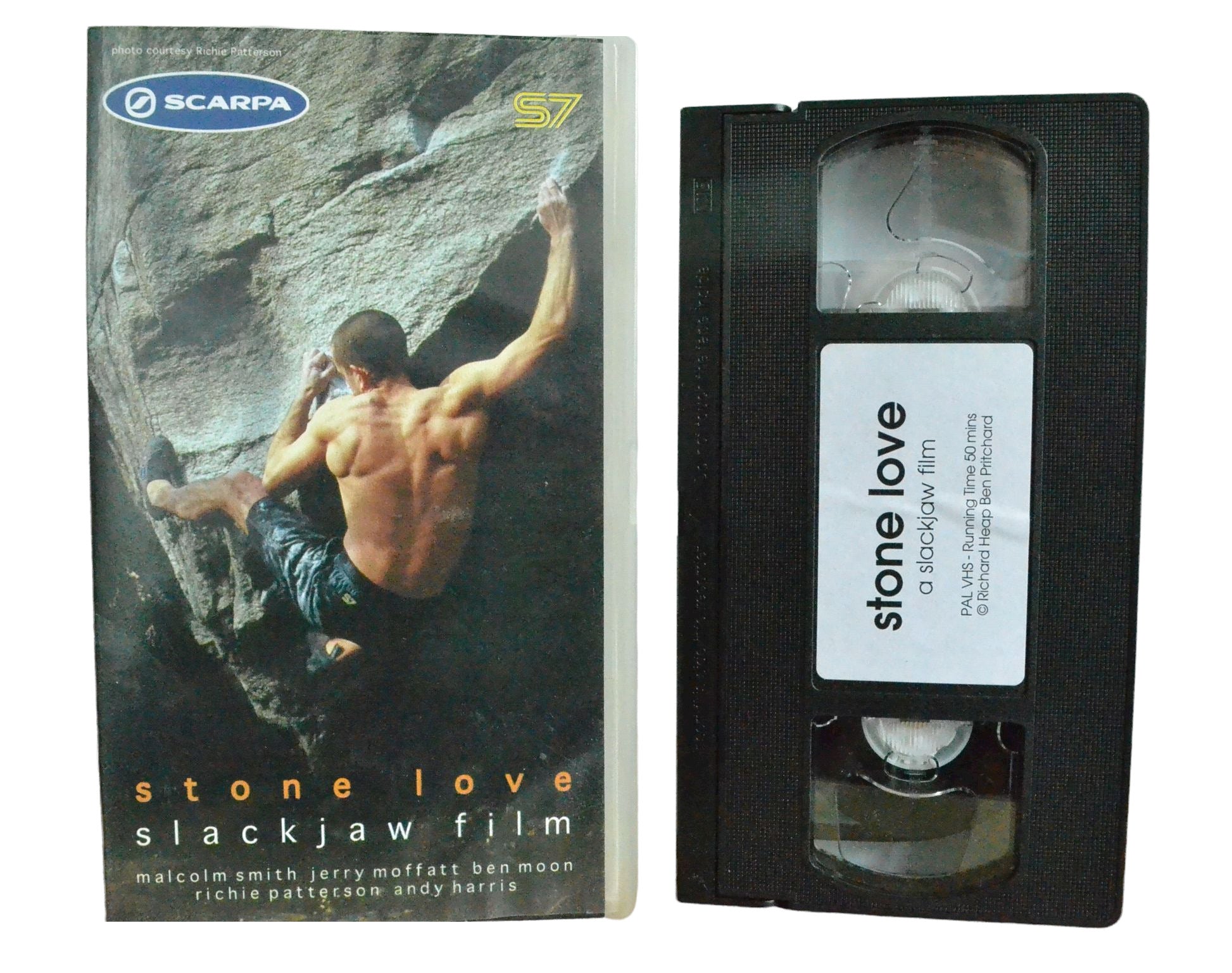 Stone Love - A Slackjaw Film - Malcolm Smith - SCARPA - Vintage - Pal VHS-