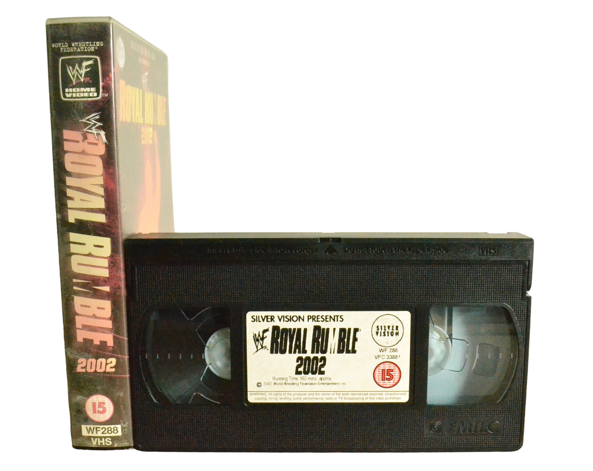 Royal Rumble 2002 - Chris Jericho - World Wrestling Federation - WF 288 - Wrestling - Pal - VHS-