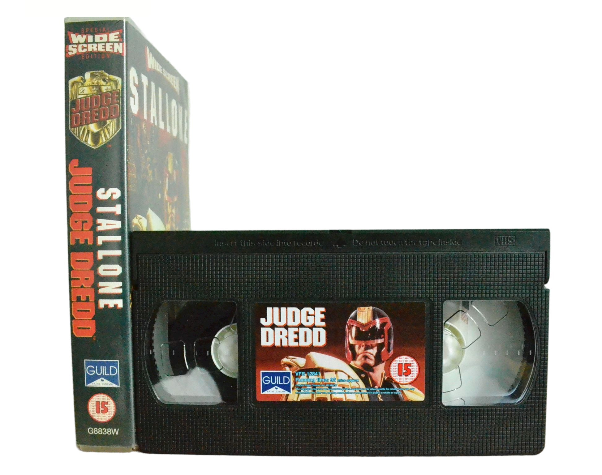 Judge Dredd (Widescreen Special Edition) - Sylvester Stallone - 20th Century Fox Home Entertainment - Vintage - Pal VHS-