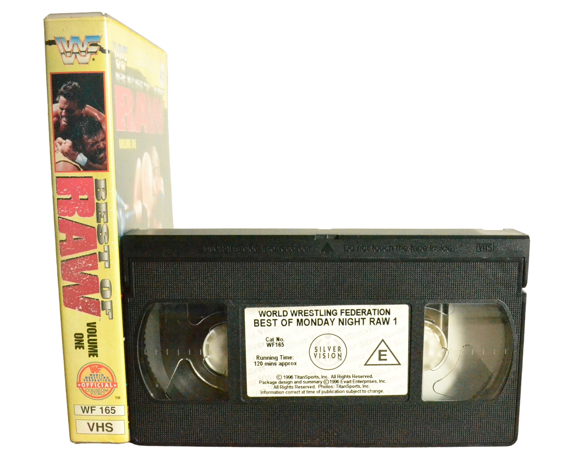 Best Of Raw Volume One - Steve Austin - World Wrestling Federation - WF 165 - Wrestling - Pal - VHS-