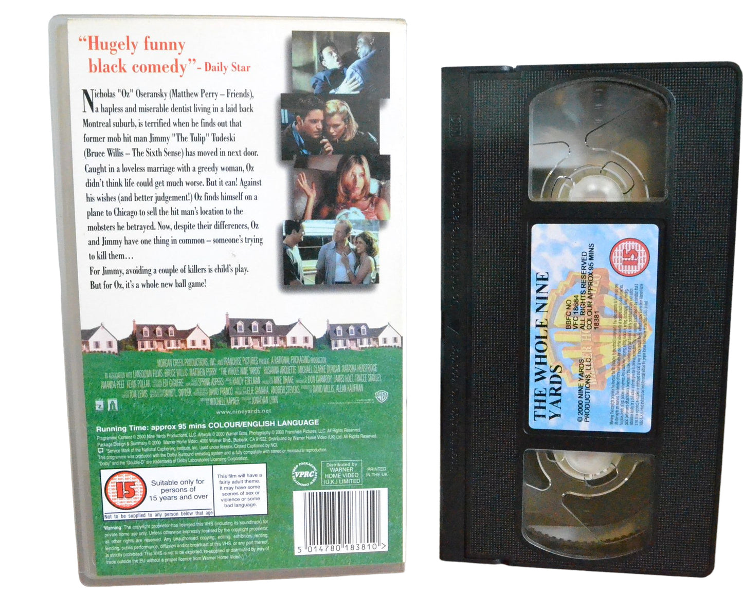 The Whole Nine Yards - Bruce Willis - Warner Home Video - SO18381 - Comedy - Pal - VHS-