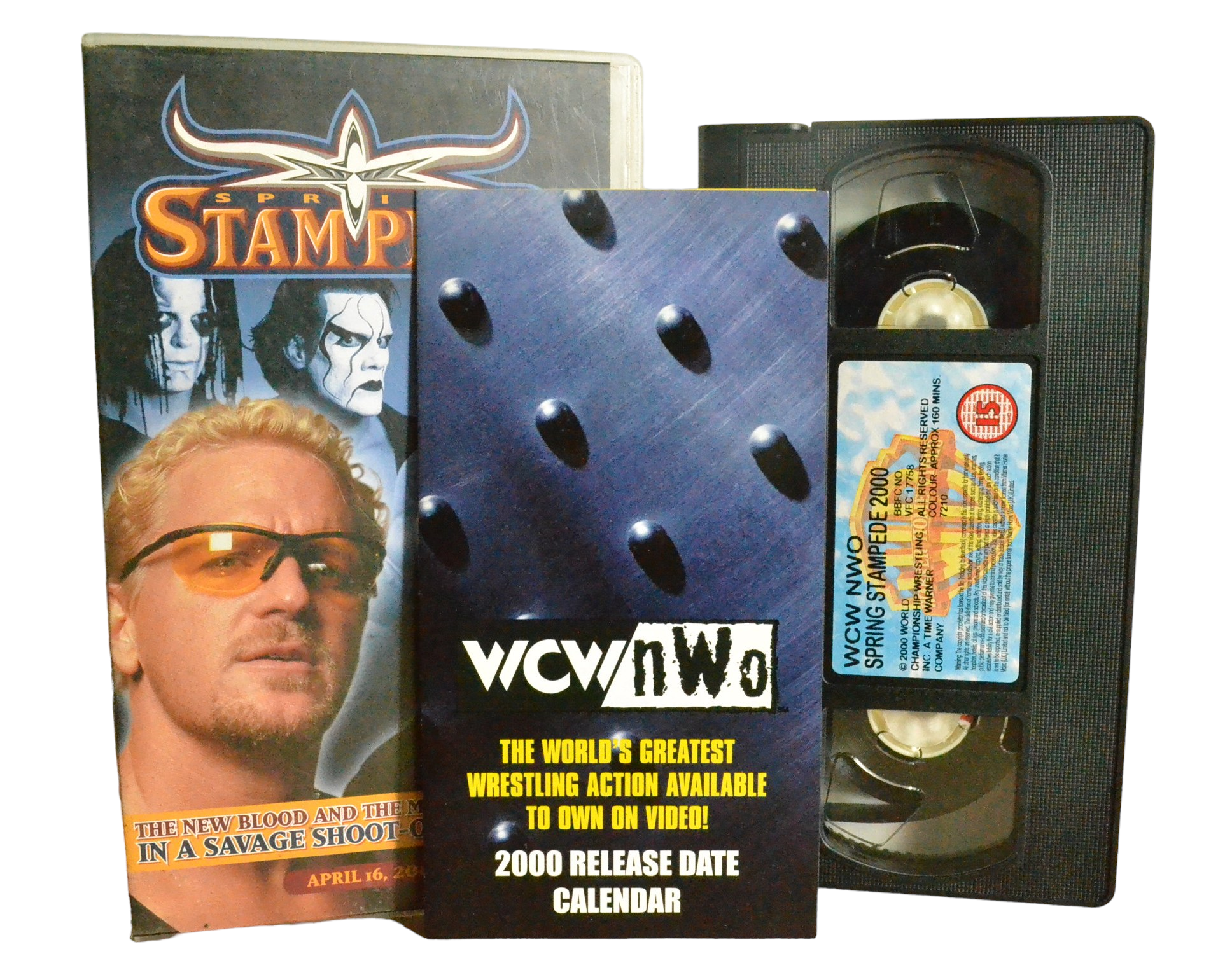 Spring Stamped 2000 - Brian Adams - Warner Home Video] - S0T7210 - Wrestling - Pal - VHS-