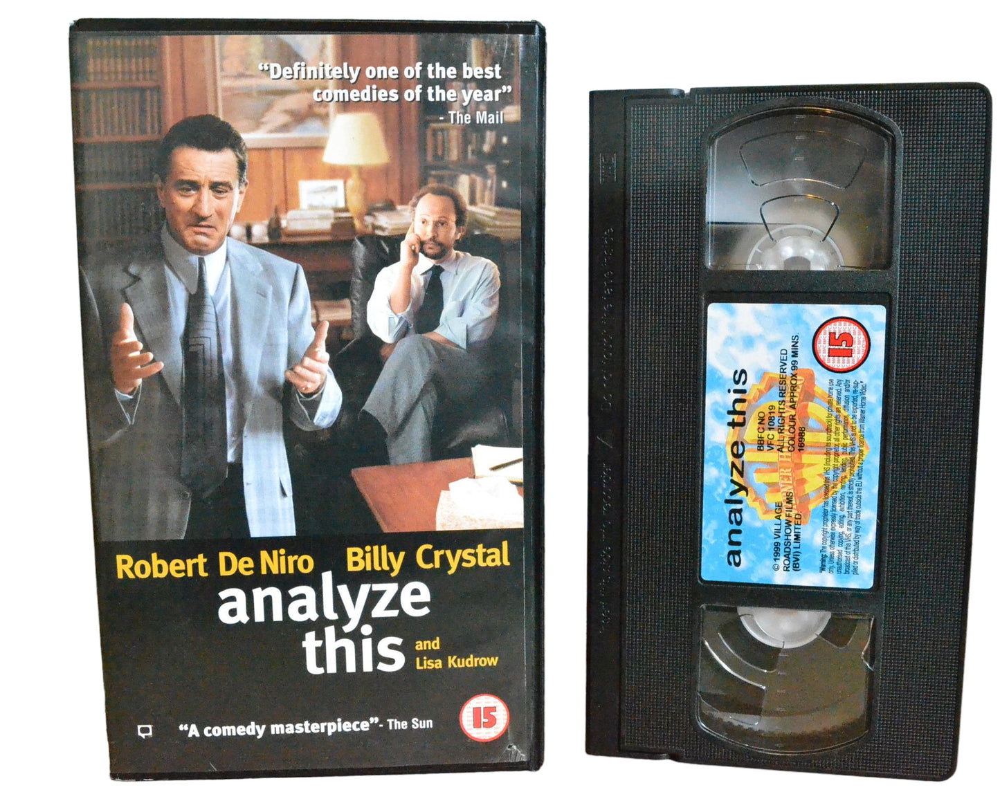 Analyze This - Robert De Niro - Warner Home Video - SO16988 - Comedy - Pal - VHS-