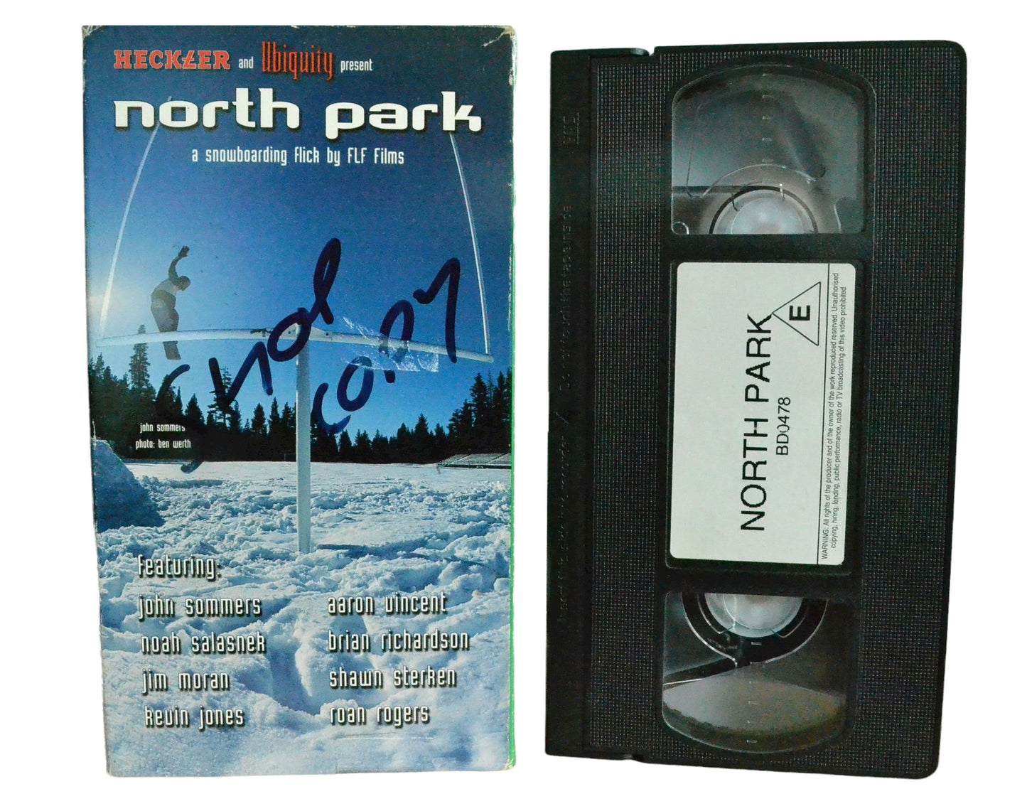 North Park - john sommers - FLF Films - Vintage - Pal VHS-