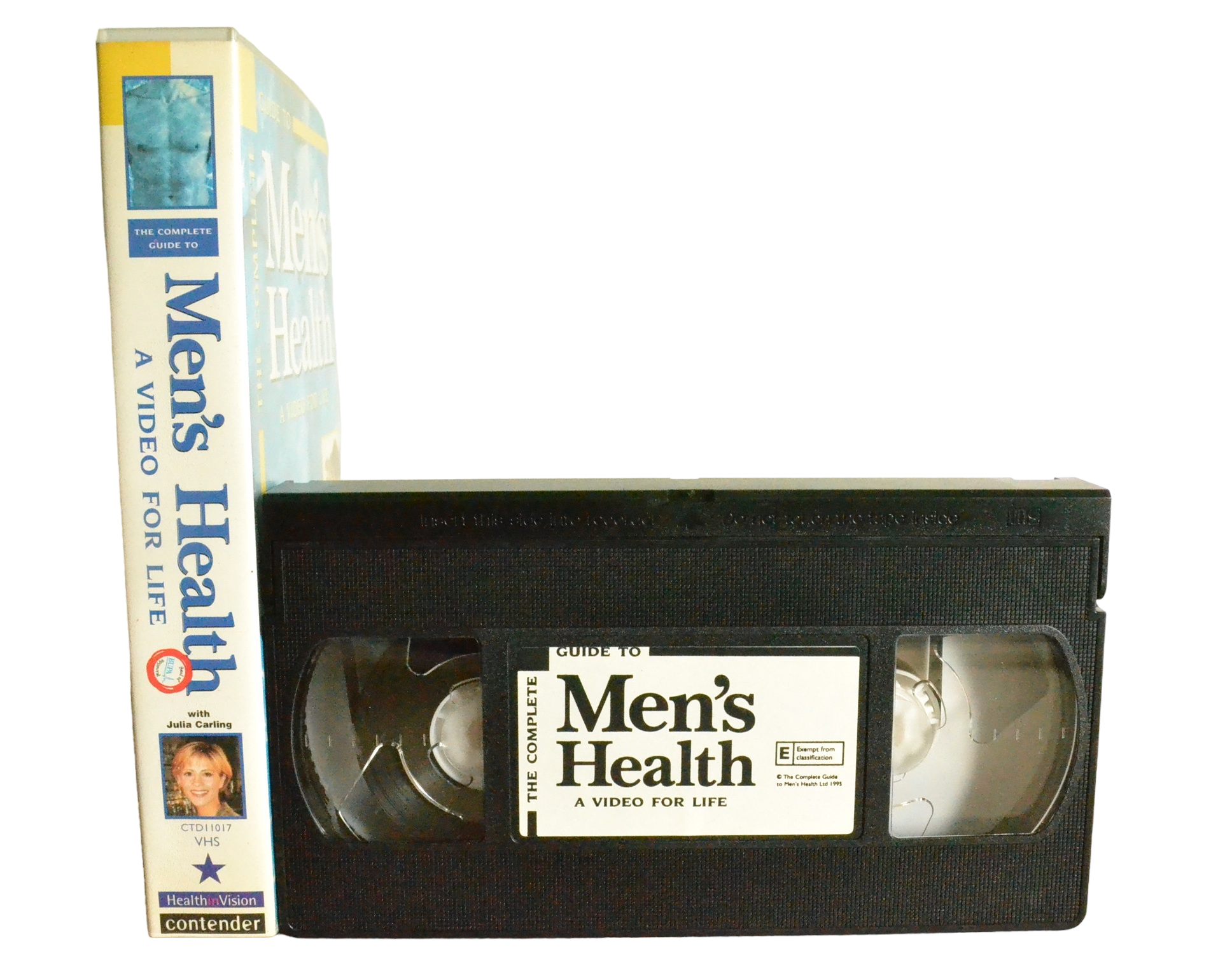 The Complete Guide To Men's Health : A Video For Life - Juli Carling - Health In Vision - CTD11017 - Exercise - Pal - VHS-