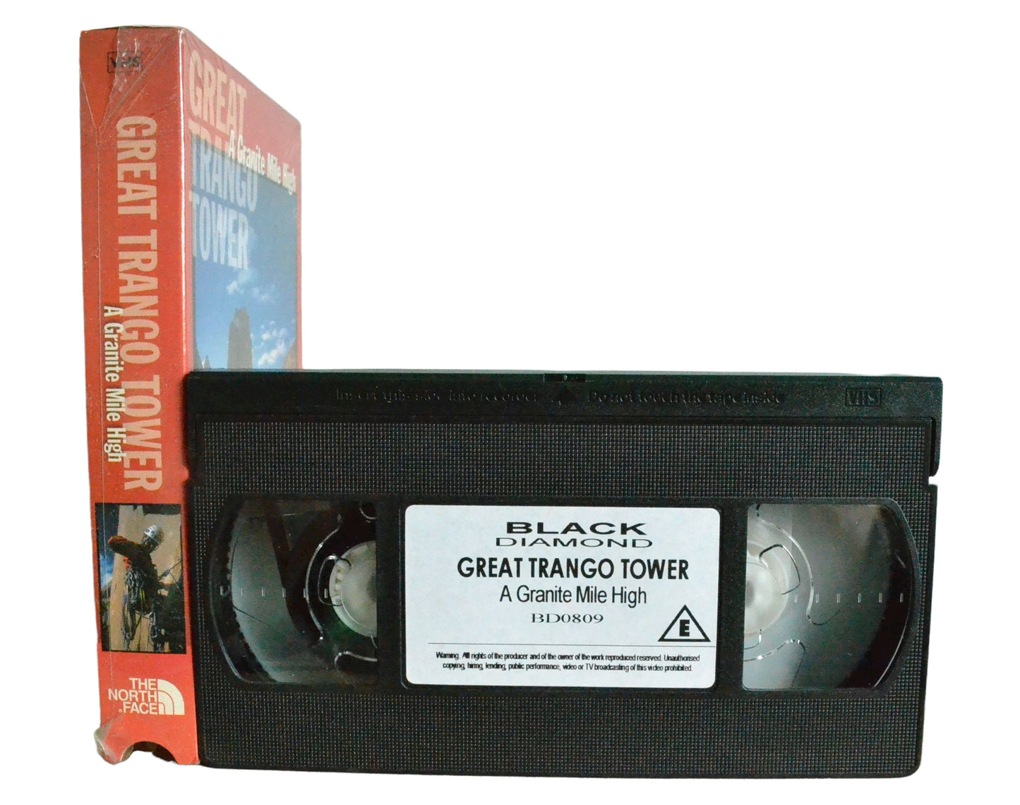 Great Trango Tower A Granite Mile High - Alex Lowe - Black Diamond - Vintage - Pal VHS-