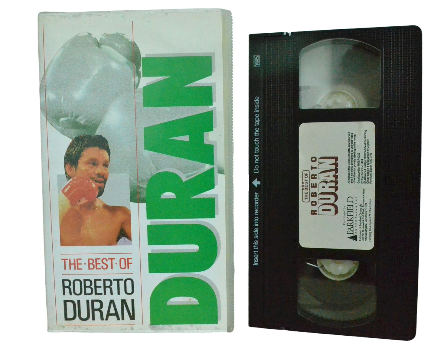 The Best Of Roberto Duran - Roberto Duran - Parkfield Entertainment - Boxing - Pal VHS-