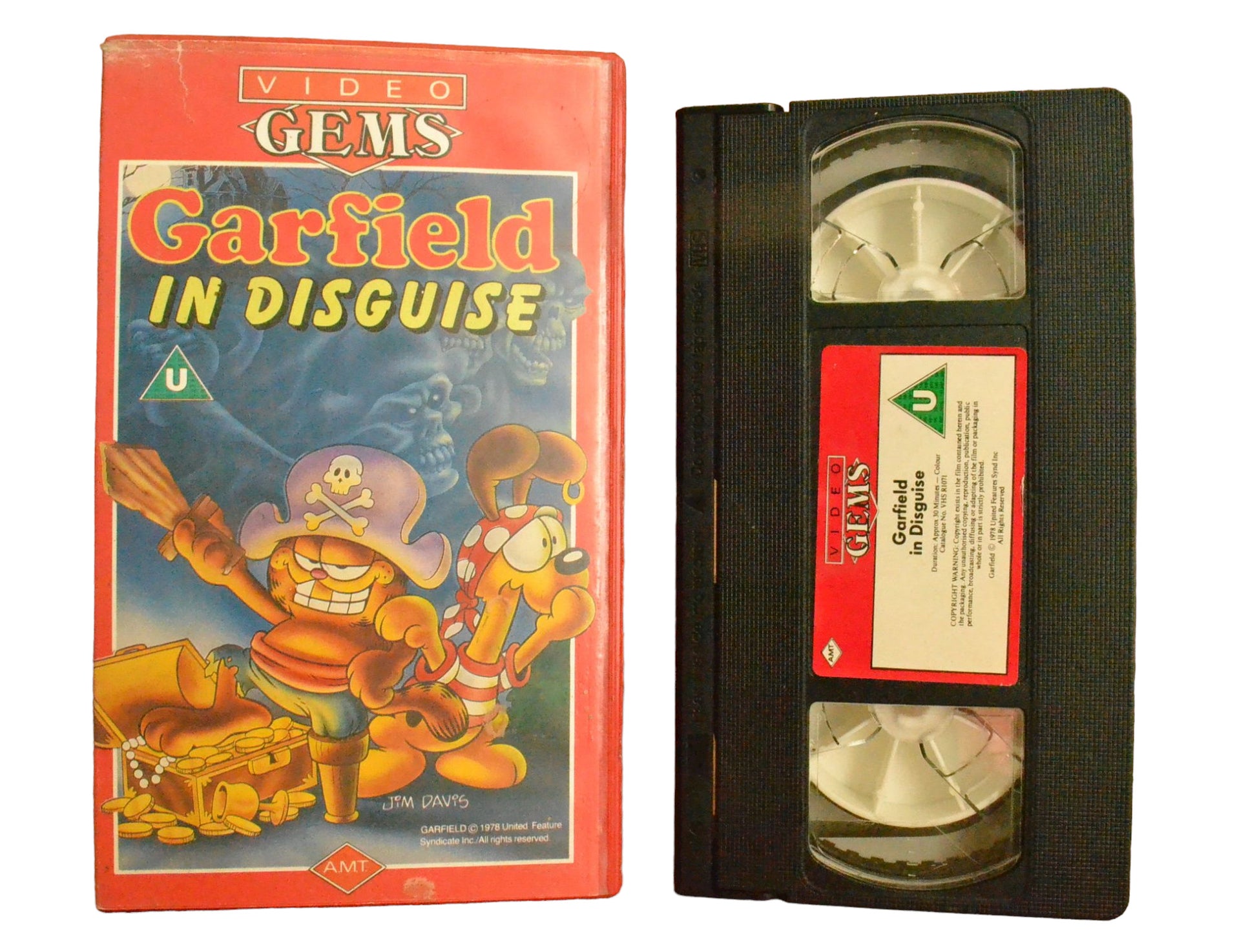 Grafield in Disguise - Video Gems - Childrens - PAL - VHS-