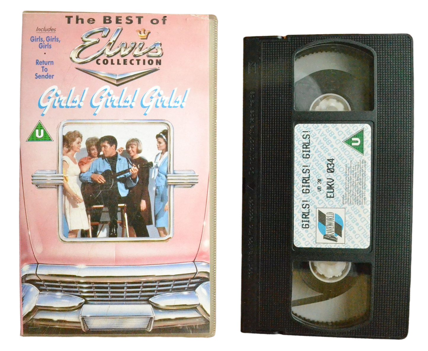 Girls! Girls! Girls! (The Best of Elvis Collection) - Elvis Presley - VHS - Vintage - Pal VHS-