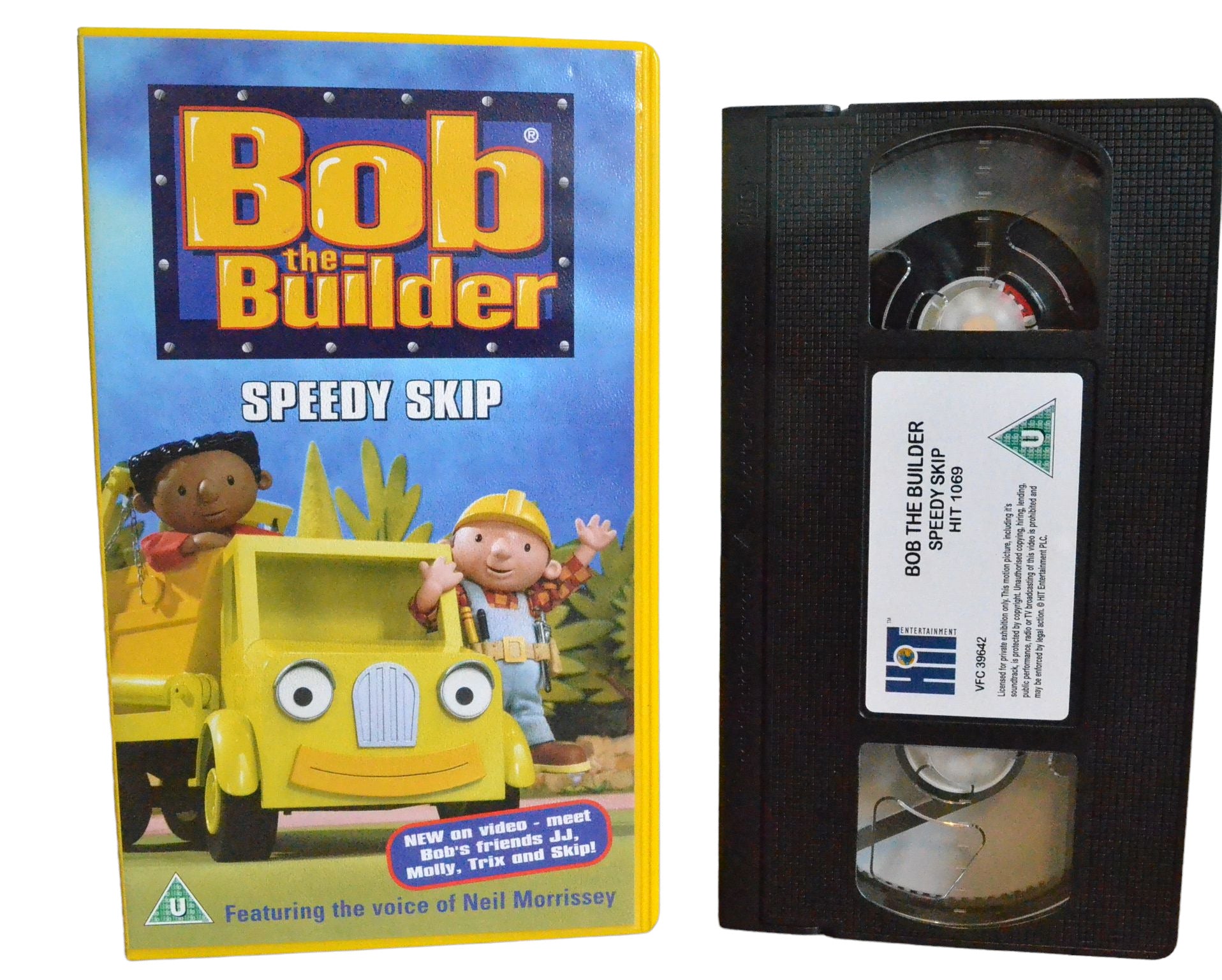 Bob The Builder : Speedy Skip - Hit Entertainment - HIT1069 - Children - Pal - VHS-