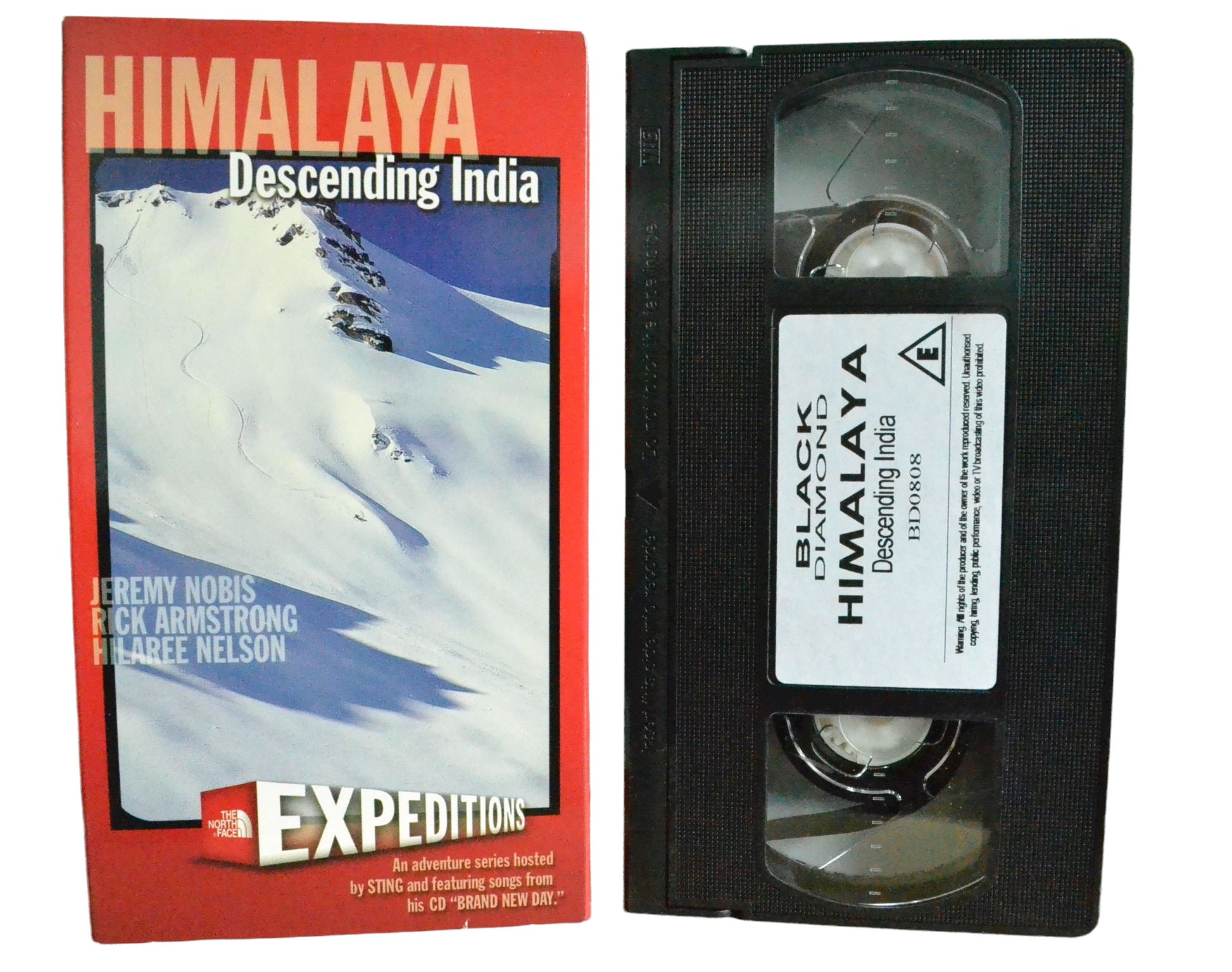 Himalaya ( Descending India ) - Jeremy Nobis - Black Diamond - Vintage - Pal VHS-