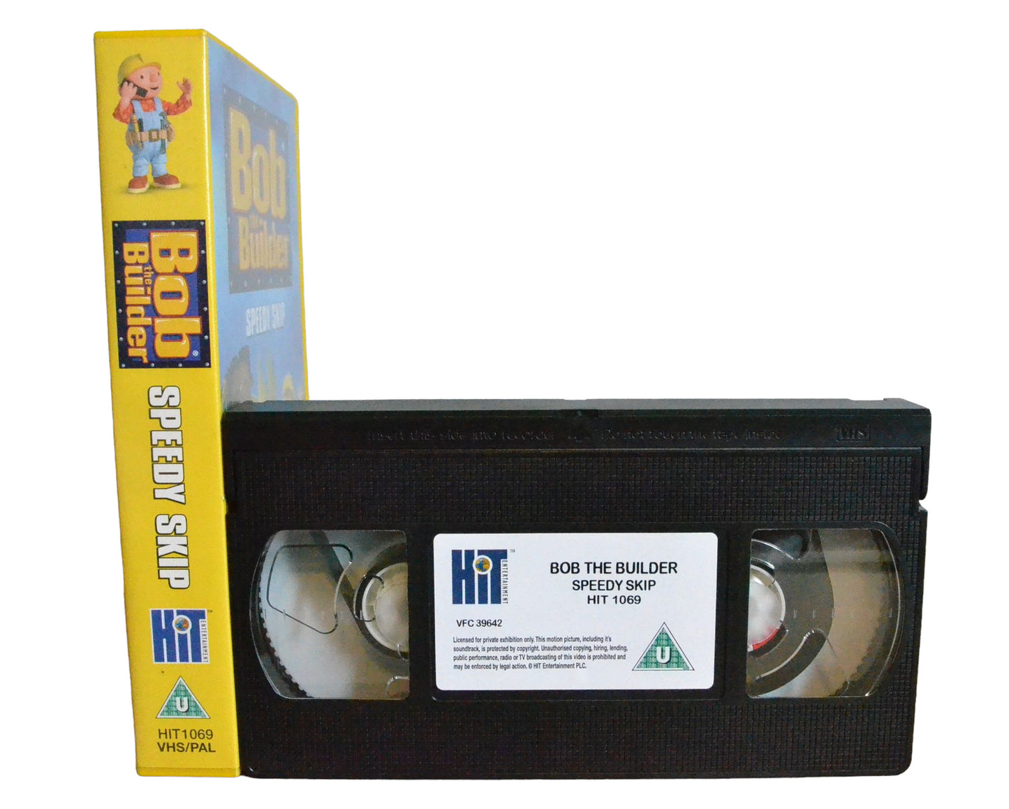 Bob The Builder : Speedy Skip - Hit Entertainment - HIT1069 - Children - Pal - VHS-