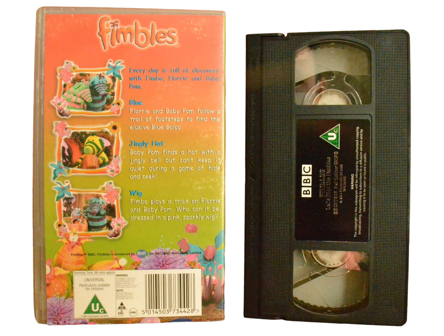 Fimbles - Aidan Cook - CBEEBIES BBC - Childrens - PAL - VHS-