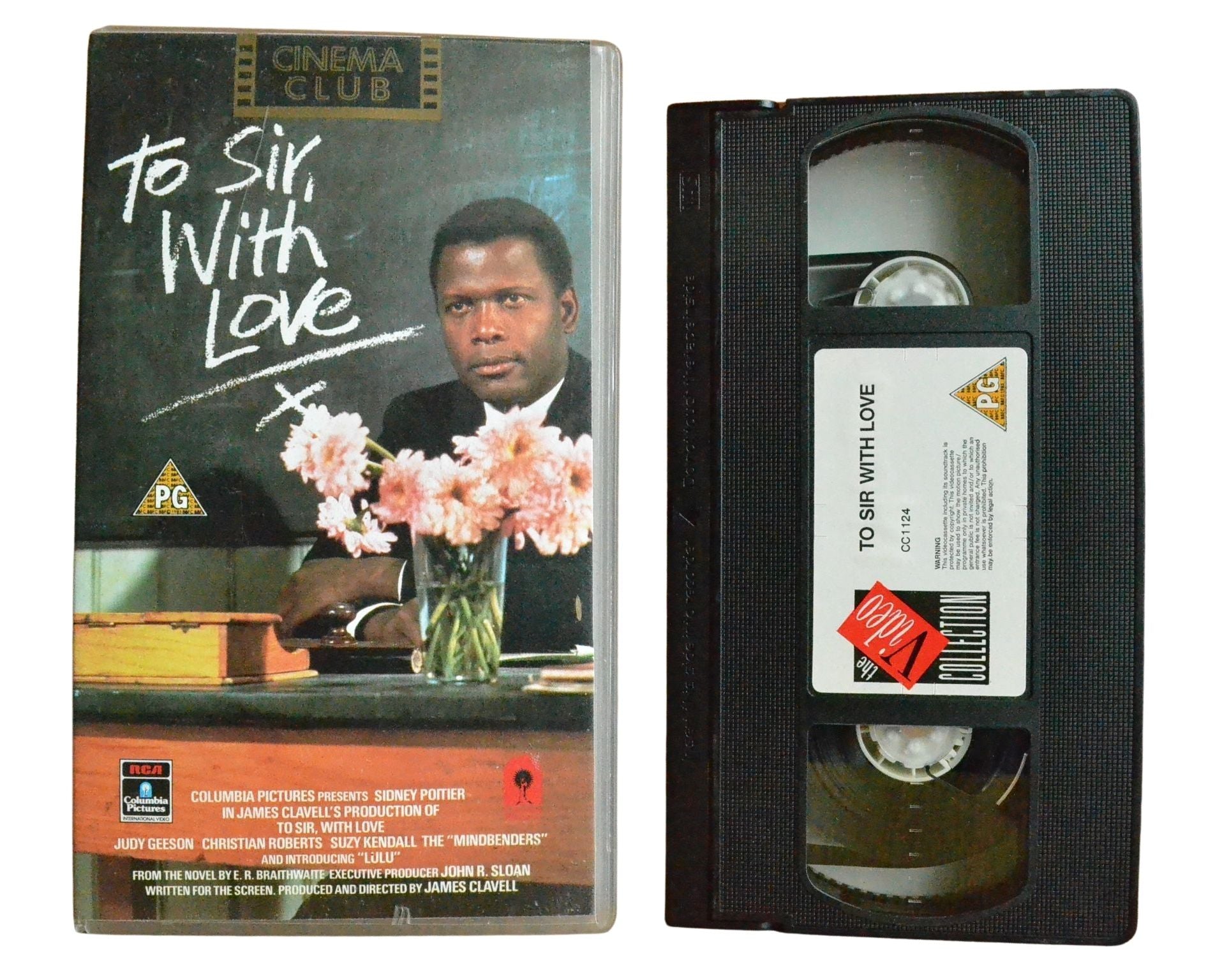 To Sir With Love - Sidney Poitier - Vintage - Pal VHS-