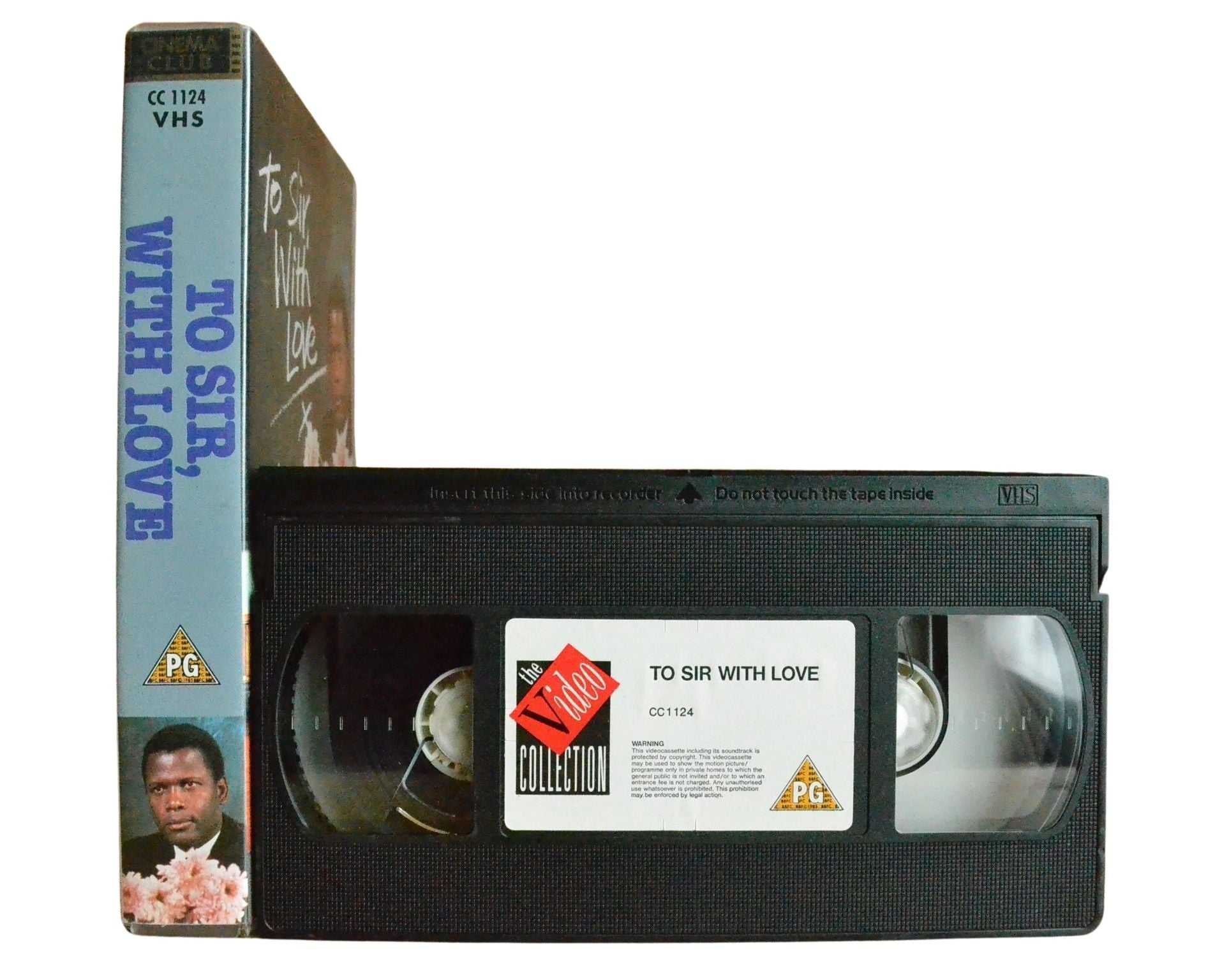 To Sir With Love - Sidney Poitier - Vintage - Pal VHS-