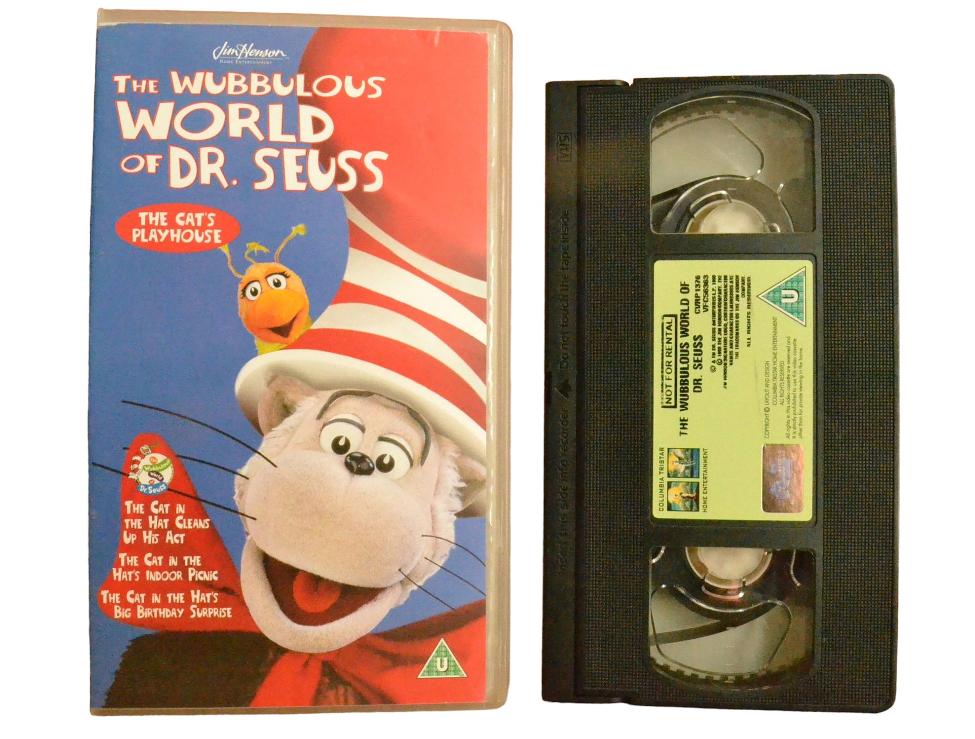 The Wubbulous World of Dr. Seuss - Columbia Tristar Home Entertainment - Childrens - PAL - VHS-