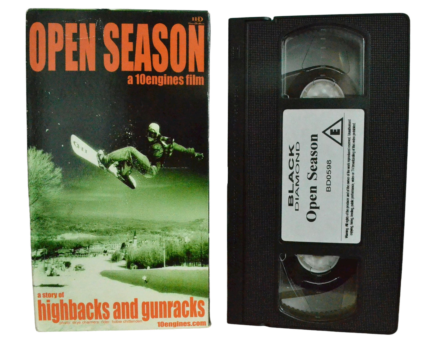 Open Season- A Story Of Highbacks And Gunracks - Black Diamond - Vintage - Pal VHS-