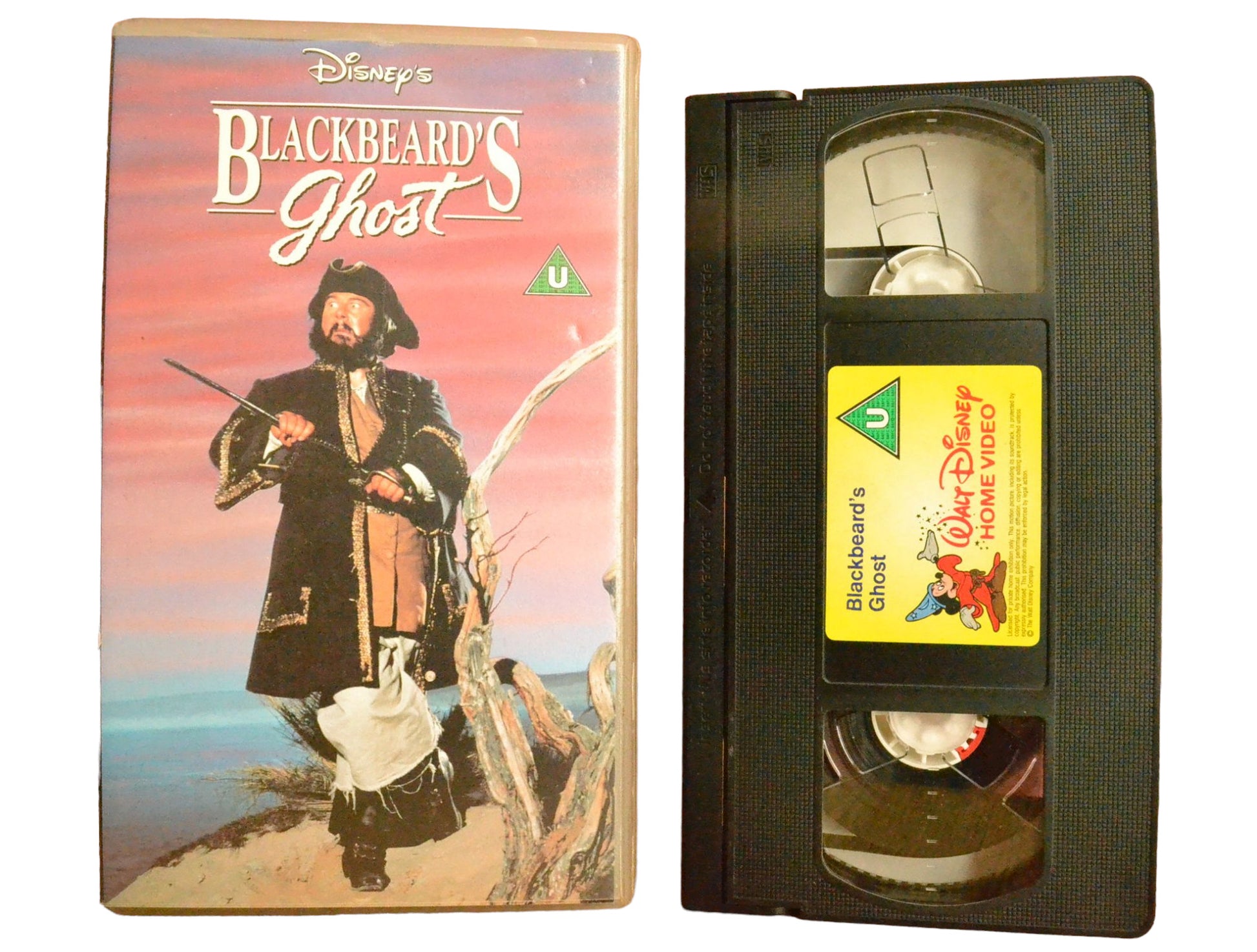 Blackbeard's Ghost - Peter Ustinov - Walt Disney Home Video - Childrens - PAL - VHS-