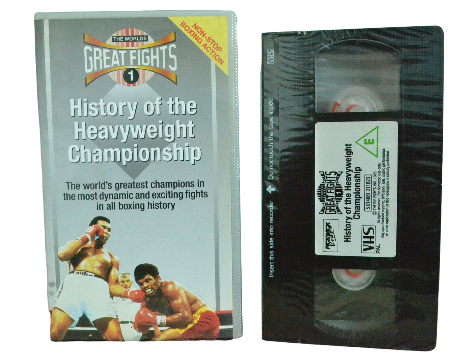 History Of The Heavyweight Championship - John L Sullivan - Pickwick Video - Boxing - Pal VHS-