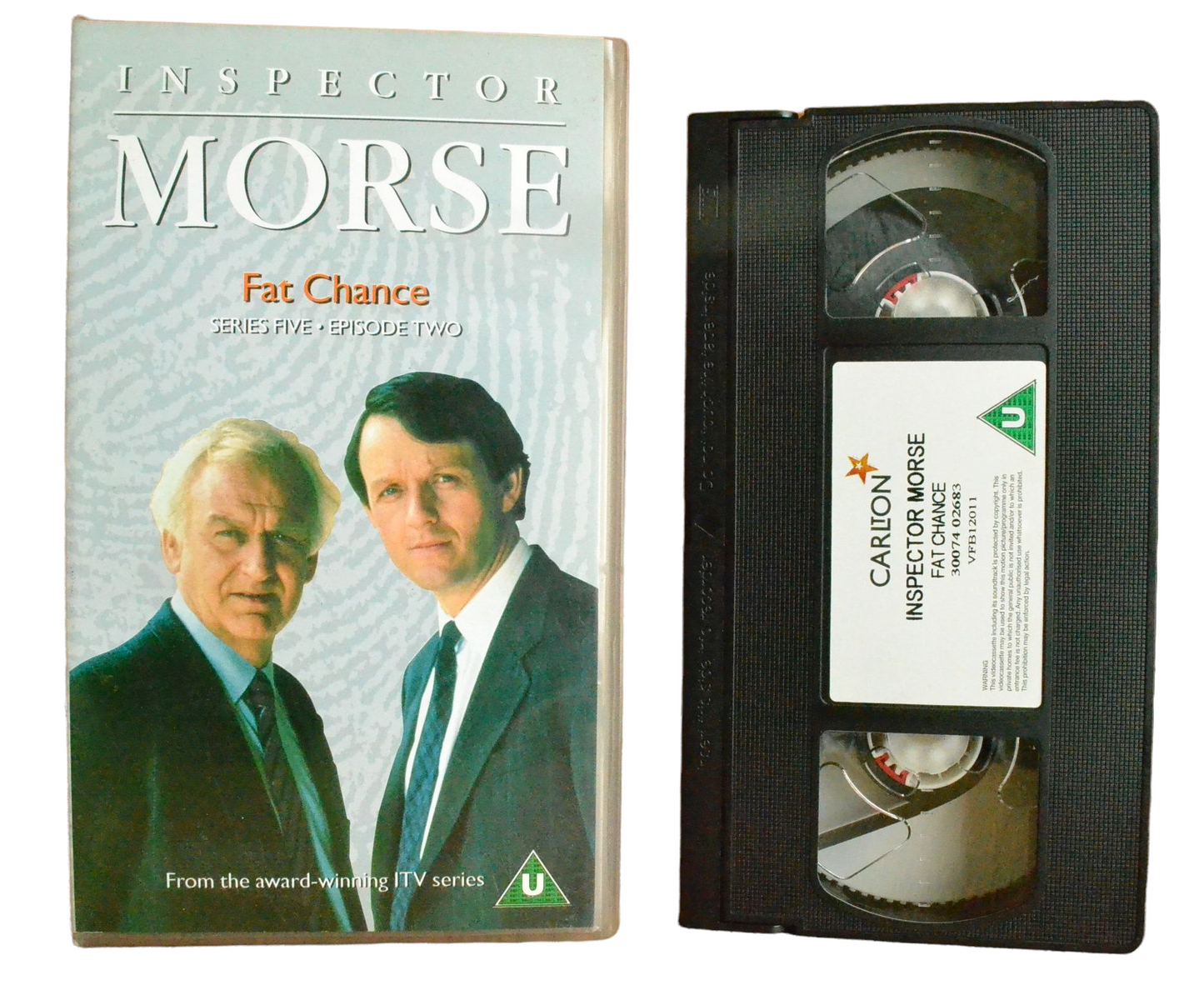 Inspector Morse: Fat Chance (Series Five - Episode Two) - John Thaw - Carlton - Vintage - Pal VHS-