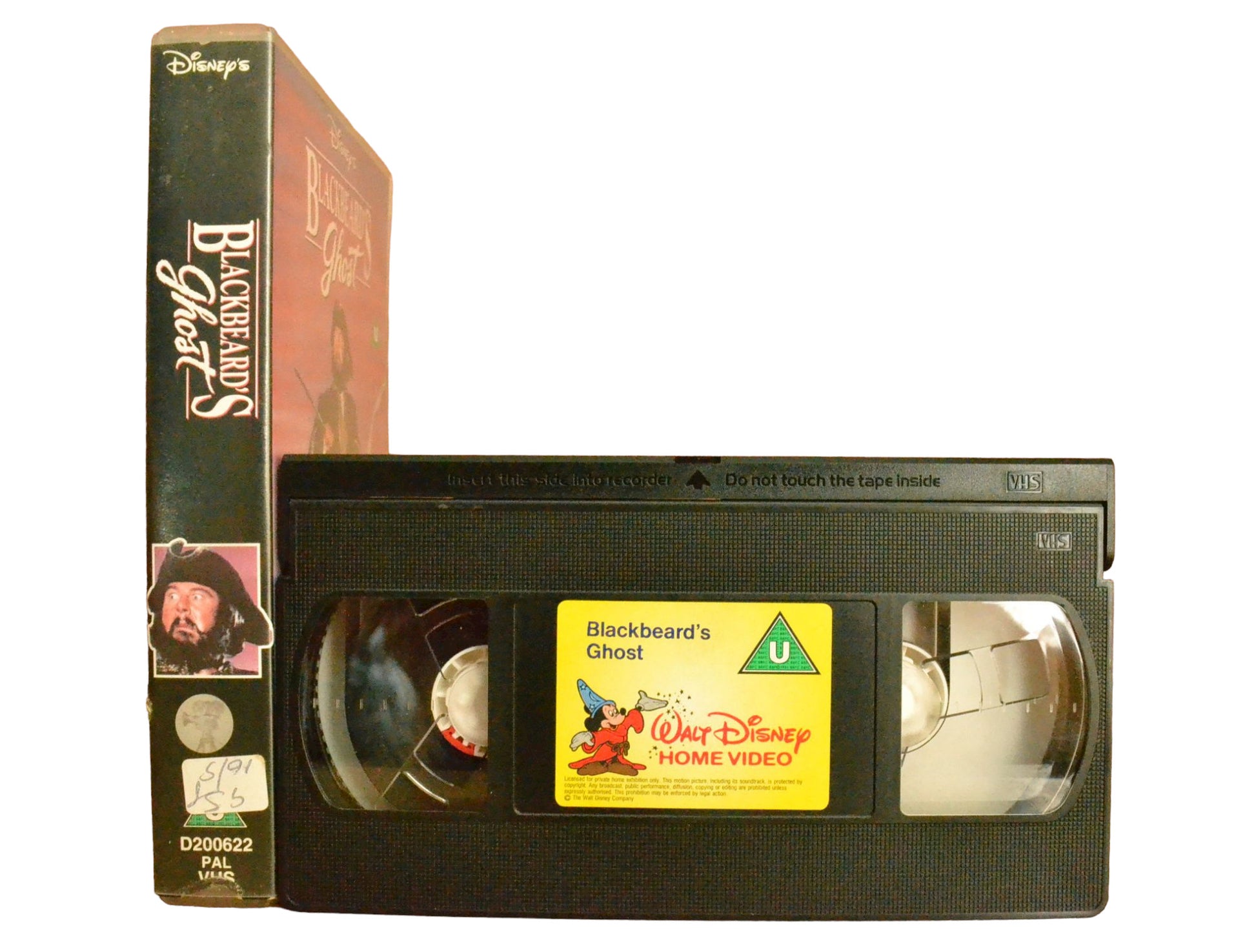 Blackbeard's Ghost - Peter Ustinov - Walt Disney Home Video - Childrens - PAL - VHS-