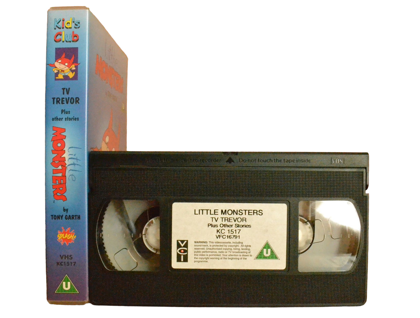 Little Monsters TV Trevor - VCI - Childrens - PAL - VHS-