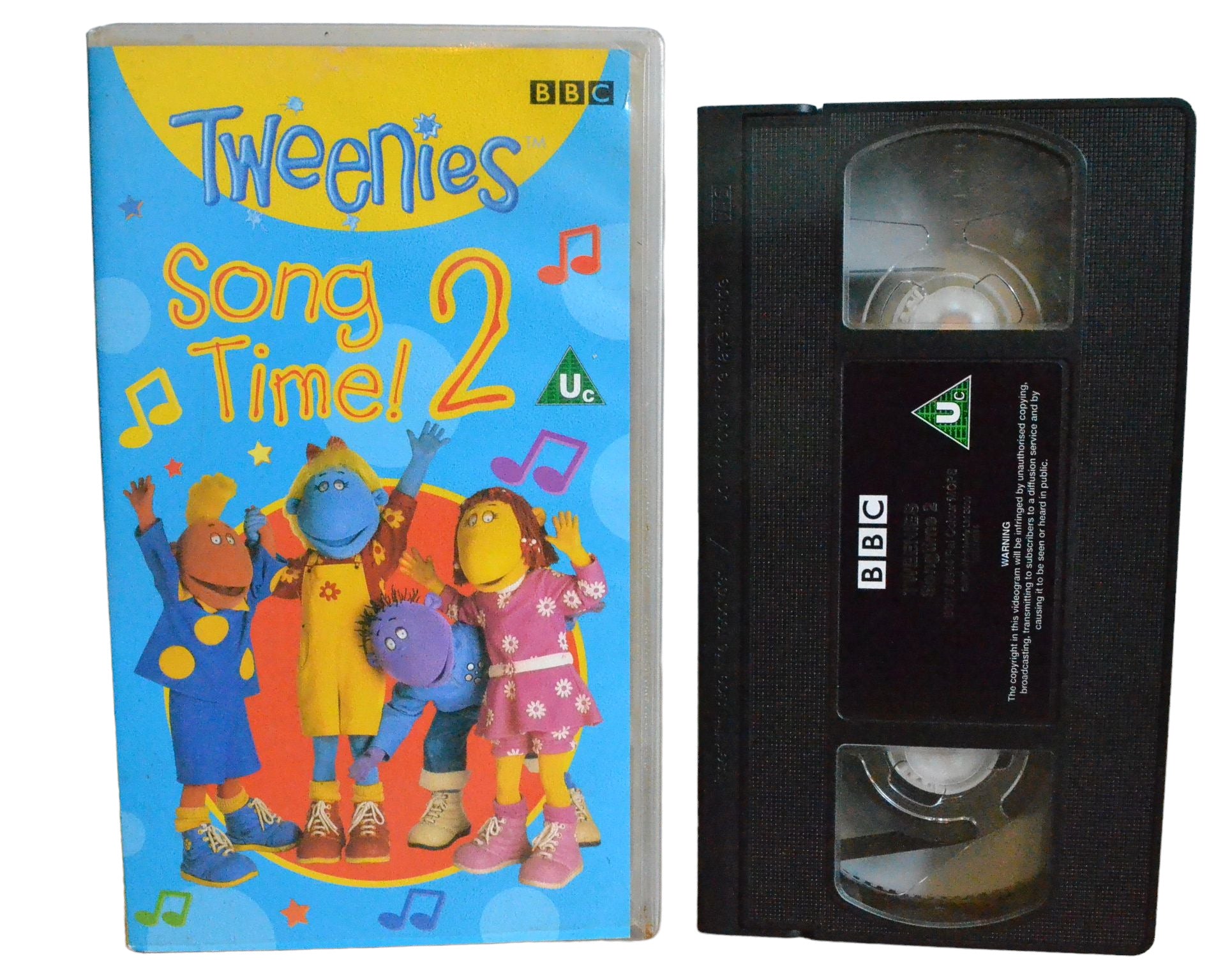 Tweenies : Song Time 2 - BBC Video - BBCV6944 - Children - Pal - VHS-