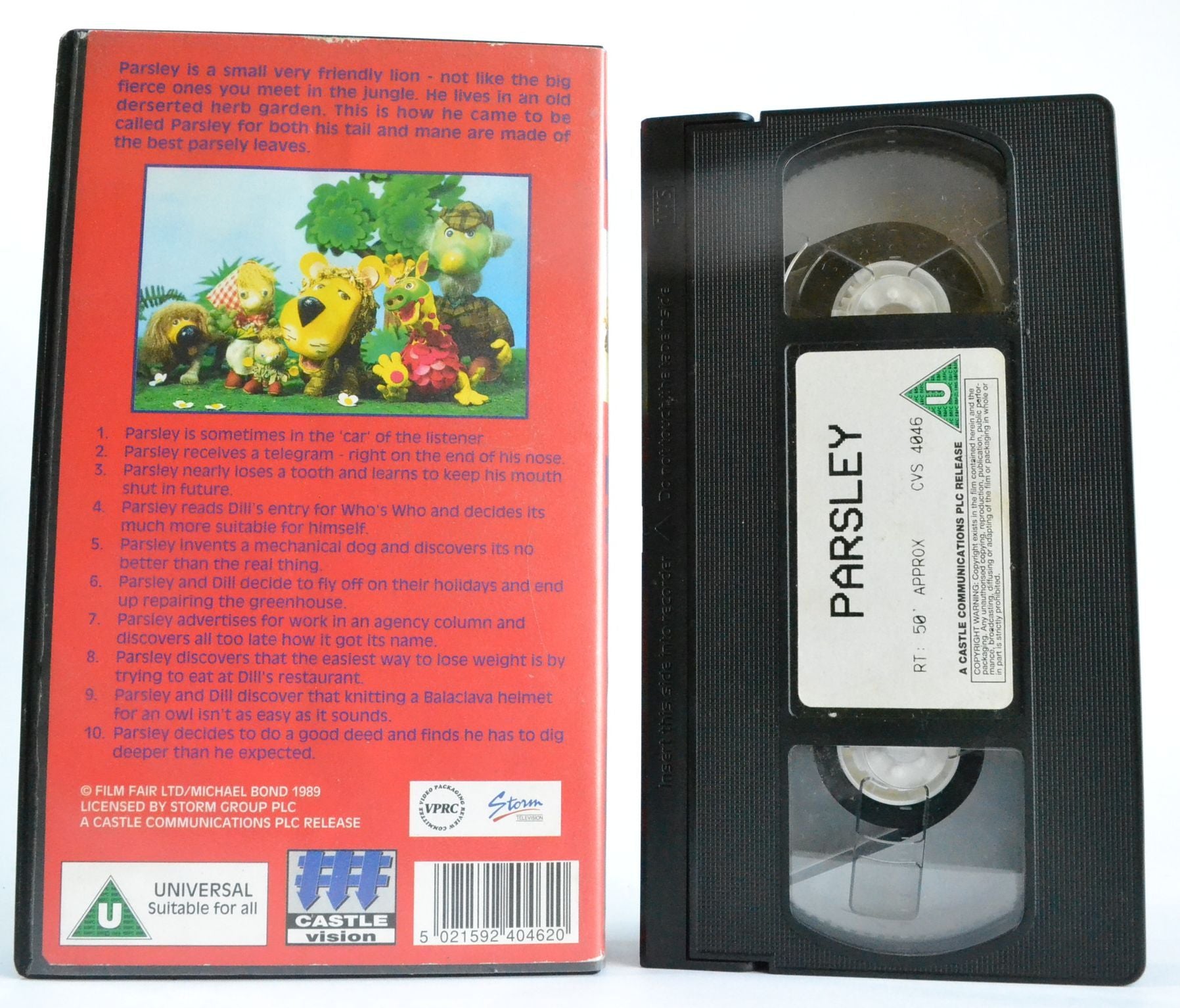 The Adventures Of Parsley: 10 of 32 Adventures - Children’s 70’s - Stop Motion VHS-