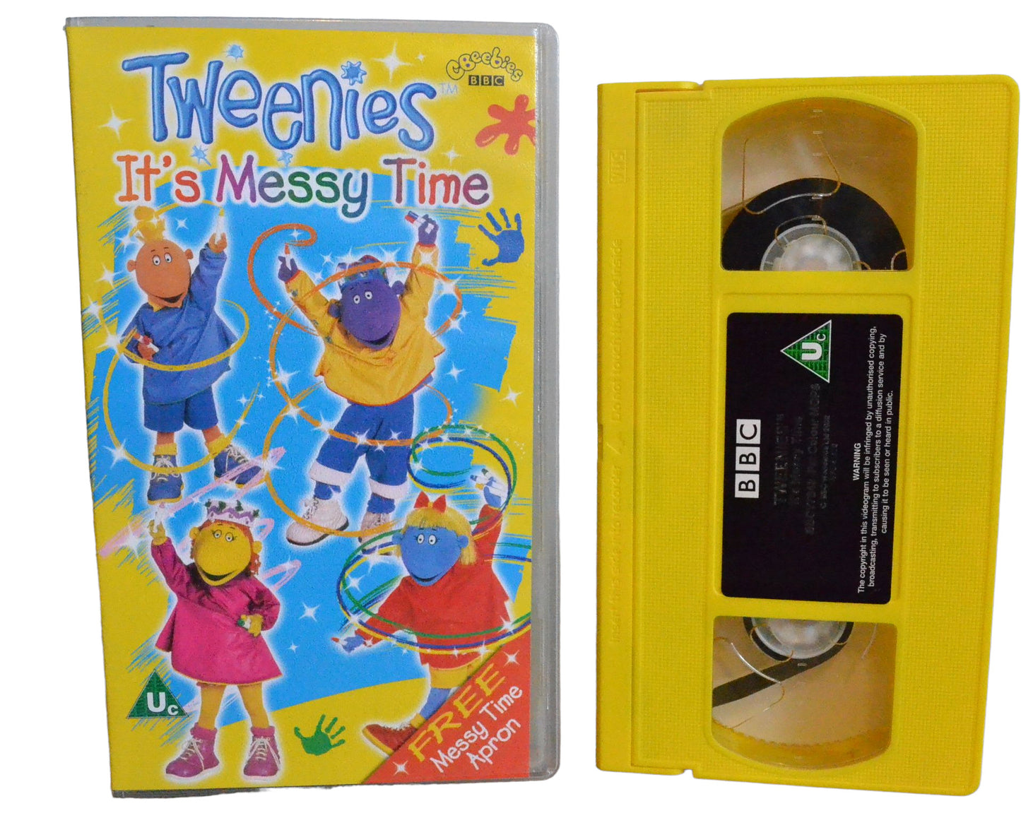 Tweenies : It's Messy Time - BBC Video - BBCV7348 - Children - Pal - VHS-