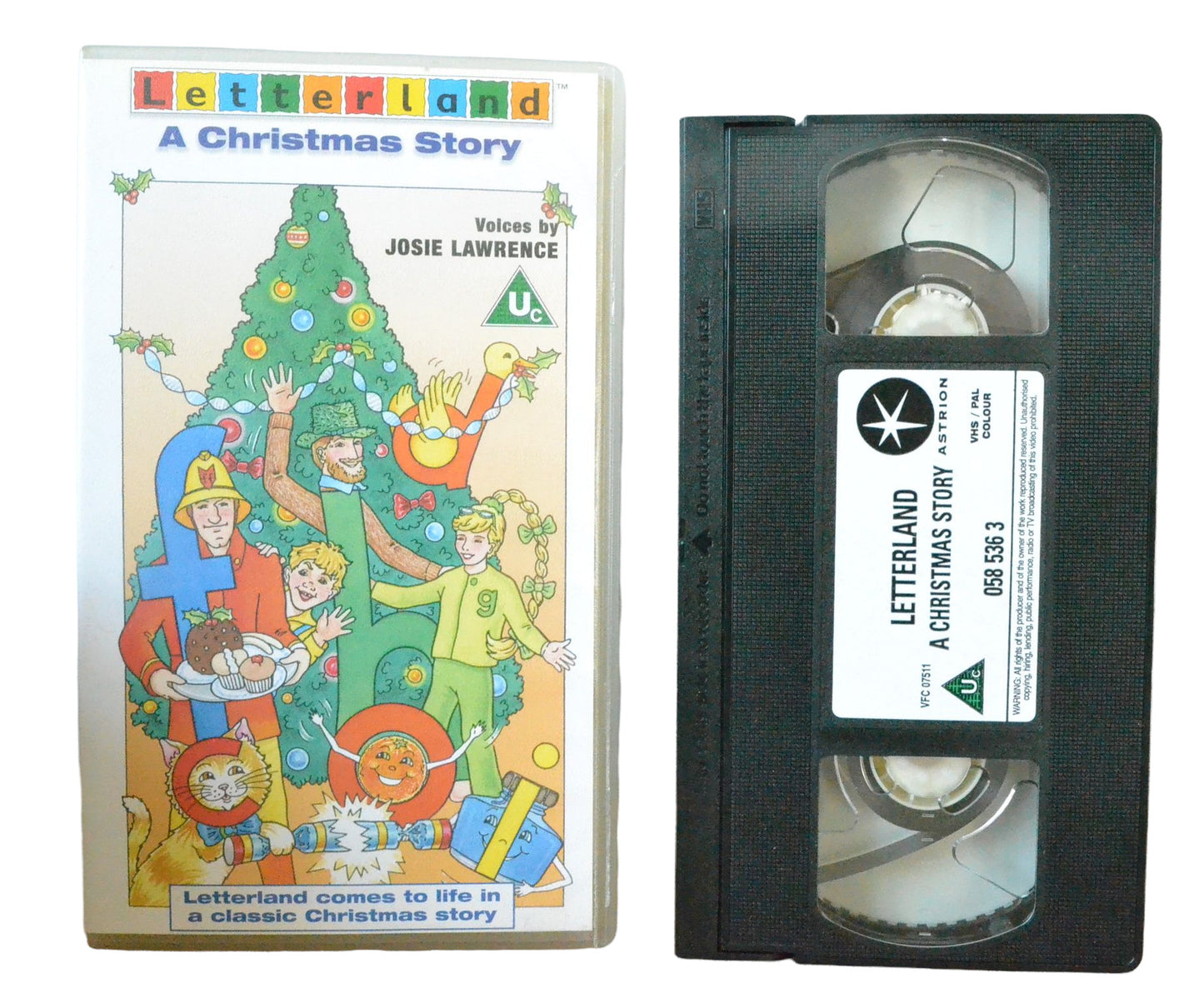 Letterland - A Christmas Story - VVL - Children's - Pal VHS-