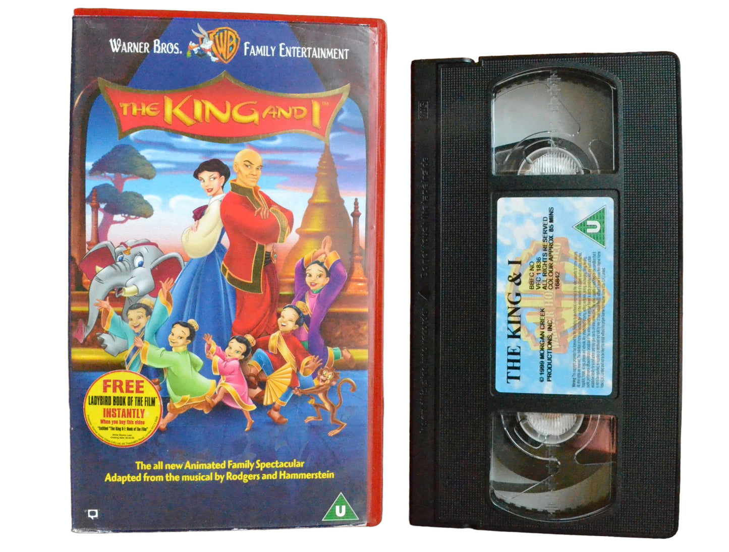 The King & I - Miranda Richardson - Warner Bros. Family Entertainment - Childrens - PAL - VHS-