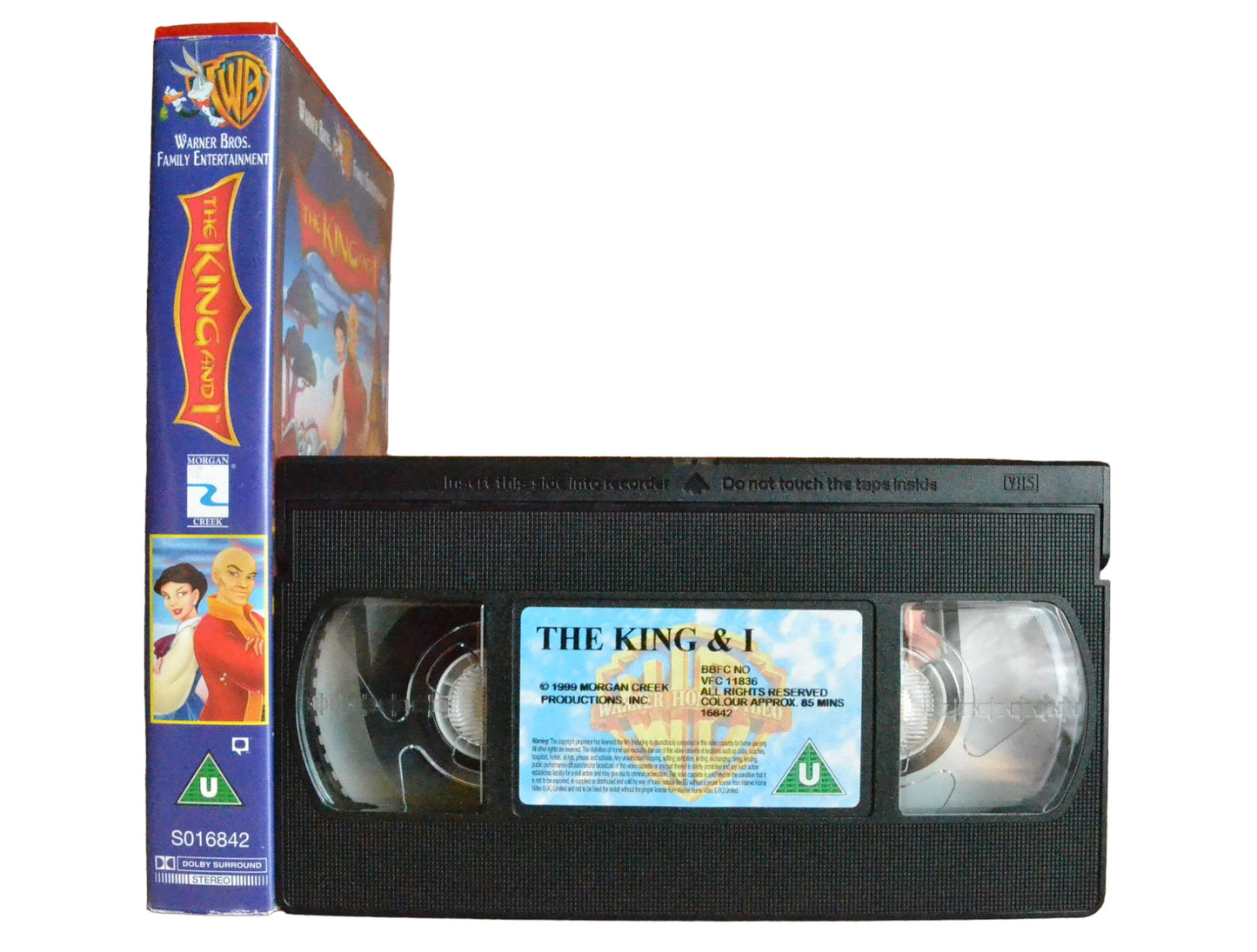 The King & I - Miranda Richardson - Warner Bros. Family Entertainment - Childrens - PAL - VHS-