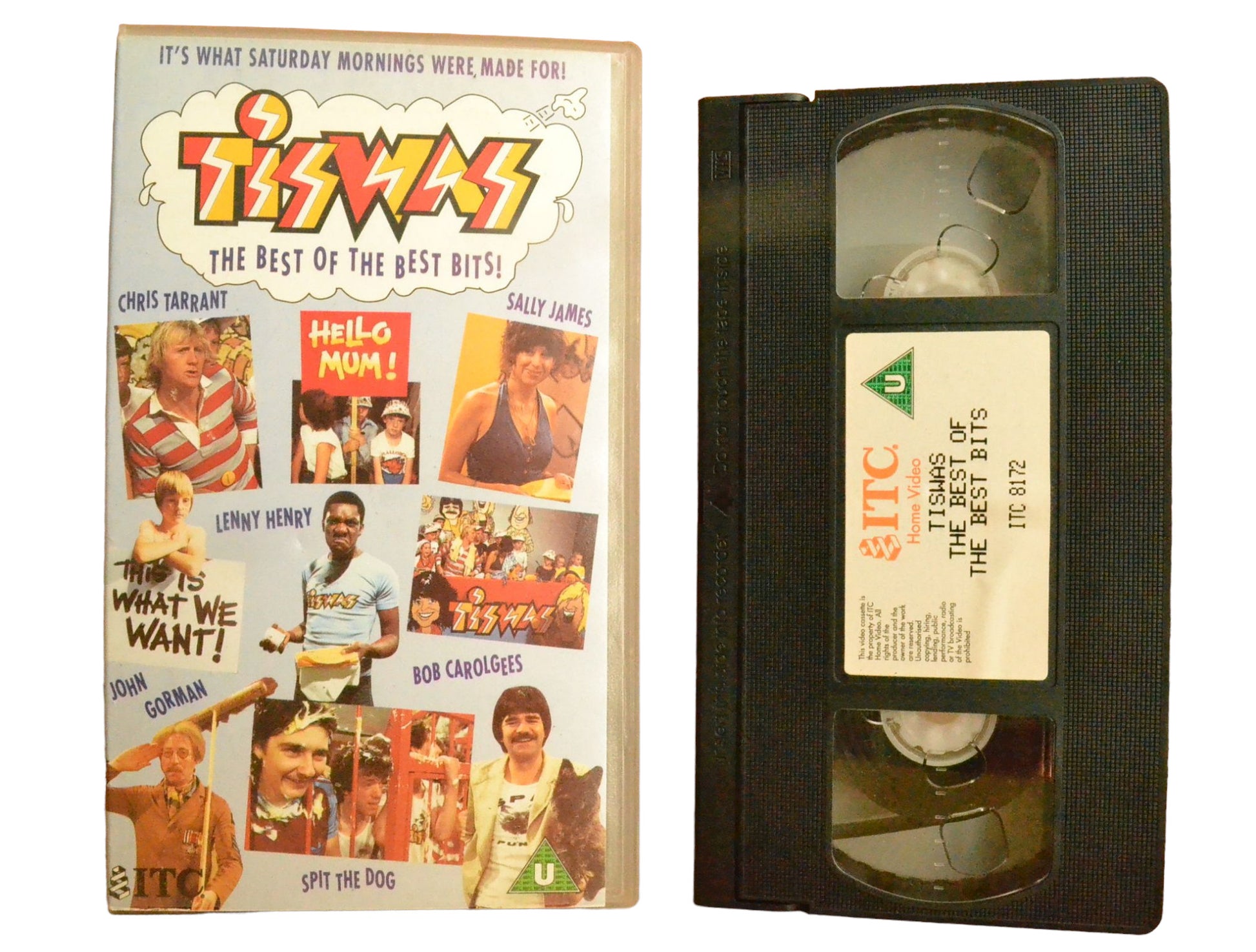 Tiswas - The Best of the Best Bits! - Chris Tarrant - ITC Home Video - Childrens - PAL - VHS-