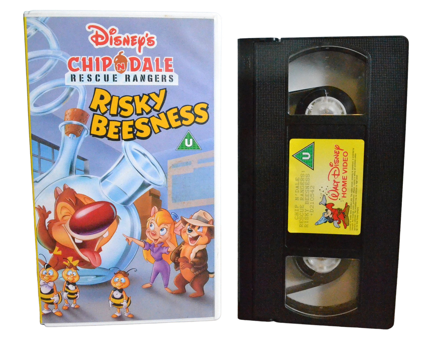 Chip N'Dale : Rescue Rangers Risky Beesness - Walt Disney Home Videos - D210542 - Children - Pal - VHS-