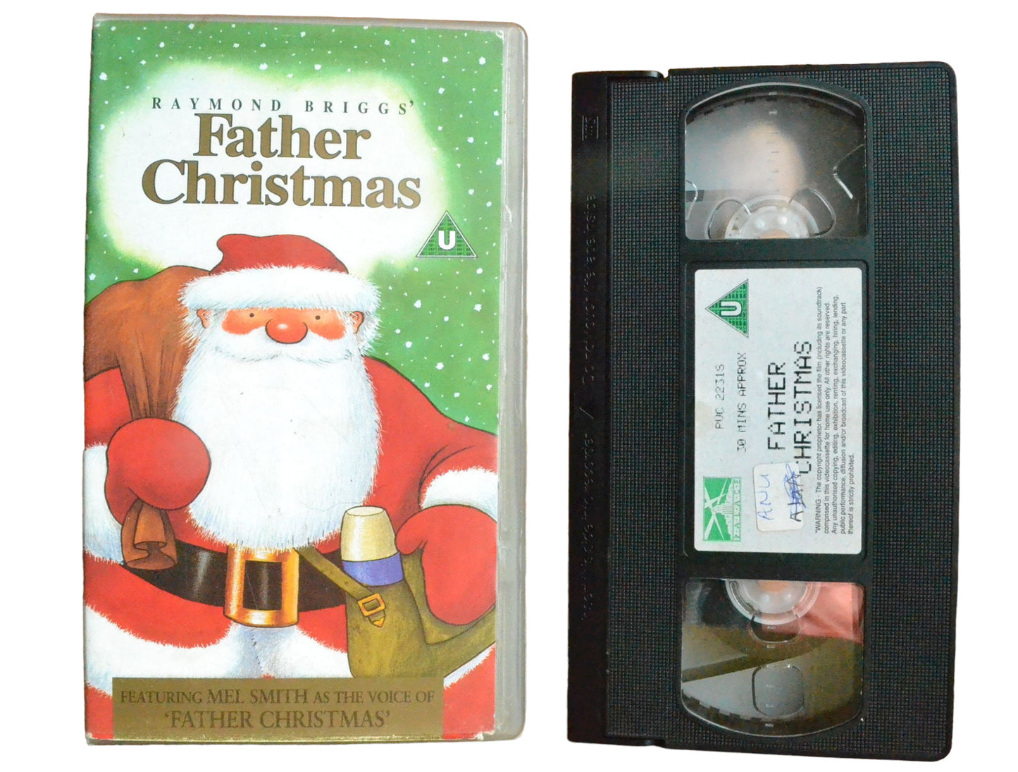 Raymond Brigg's Father Christmas - Palace - Childrens - PAL - VHS-