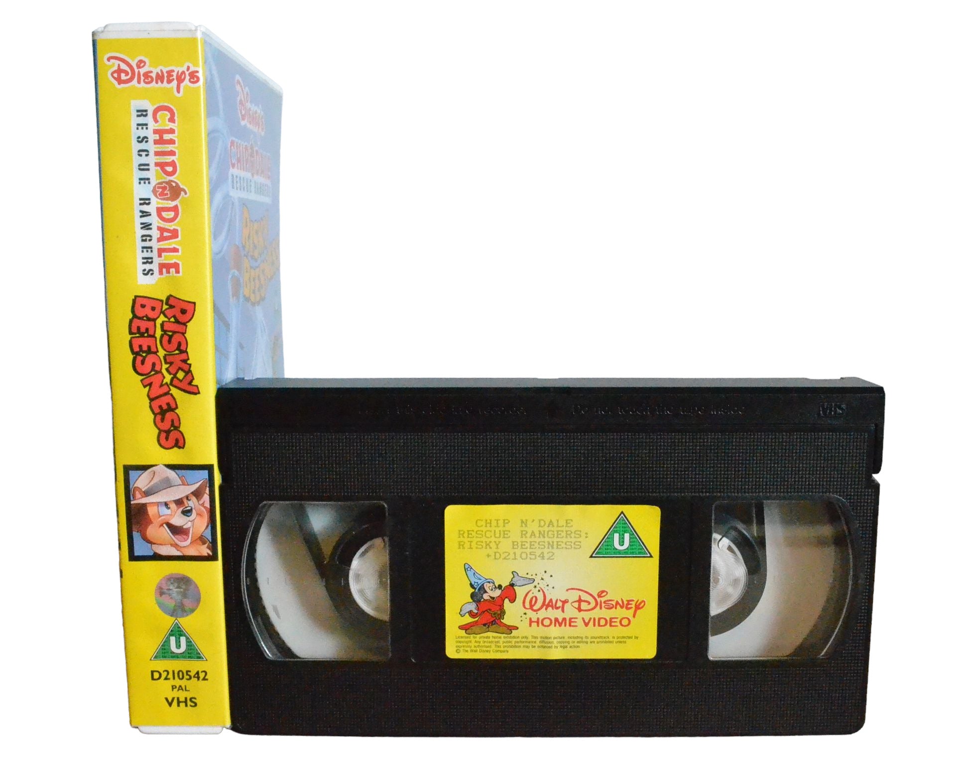 Chip N'Dale : Rescue Rangers Risky Beesness - Walt Disney Home Videos - D210542 - Children - Pal - VHS-