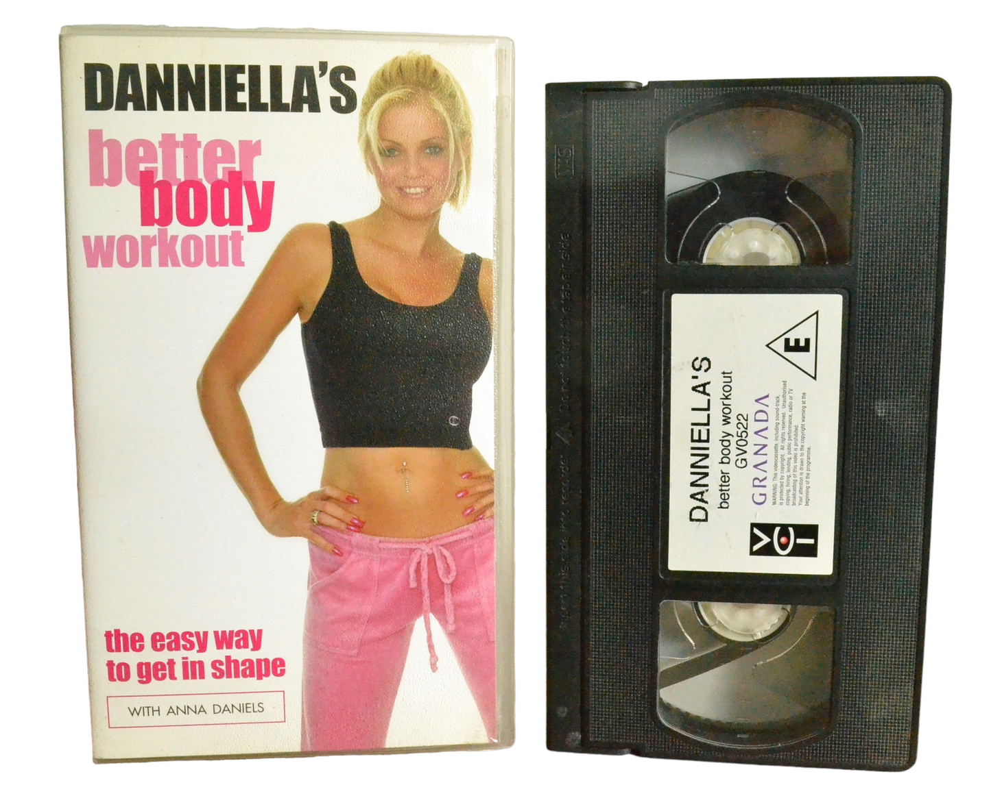 Danniella's : Better Body Workout - Danniella - Granada Video - GV0522 - Exercise - Pal - VHS-