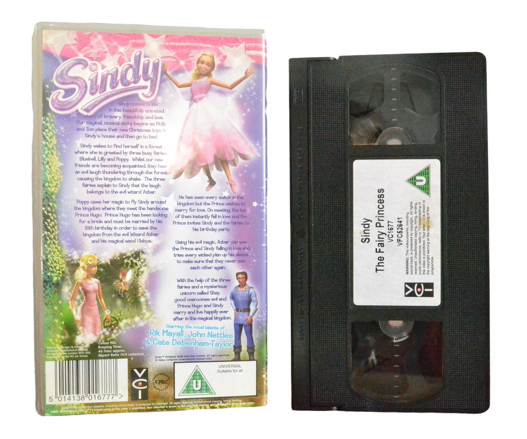 Sindy - The Fairy Princess - VCI - Children's - Pal VHS-