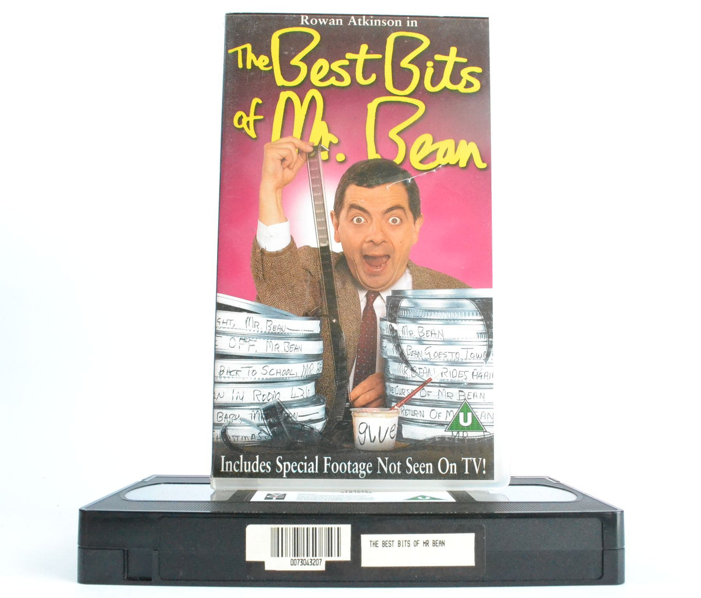 The Best Bits Of Mr. Bean: Rowan Atkinson [72 Minutes Of Bean] Comedy - VHS-