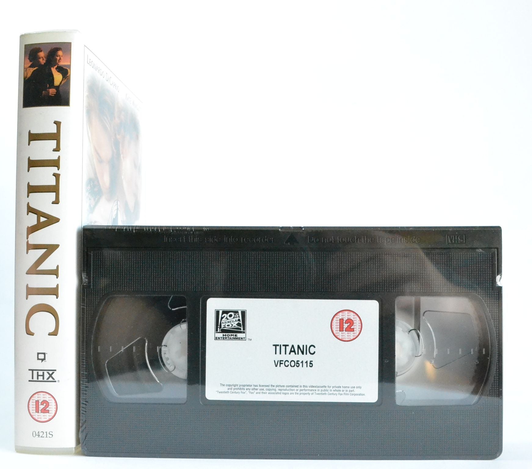 Titanic: [Brand New Sealed] DiCaprio & Winslet - True Story - THX Remastered VHS-